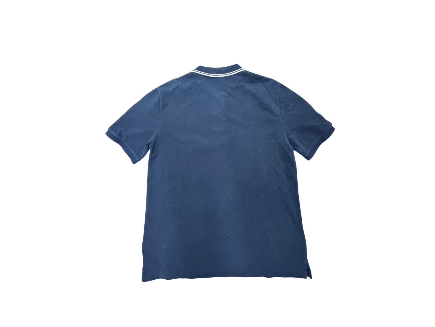 Ralph Lauren Taped Shoulder Polo TShirt - Navy Blue - S | New With Tag