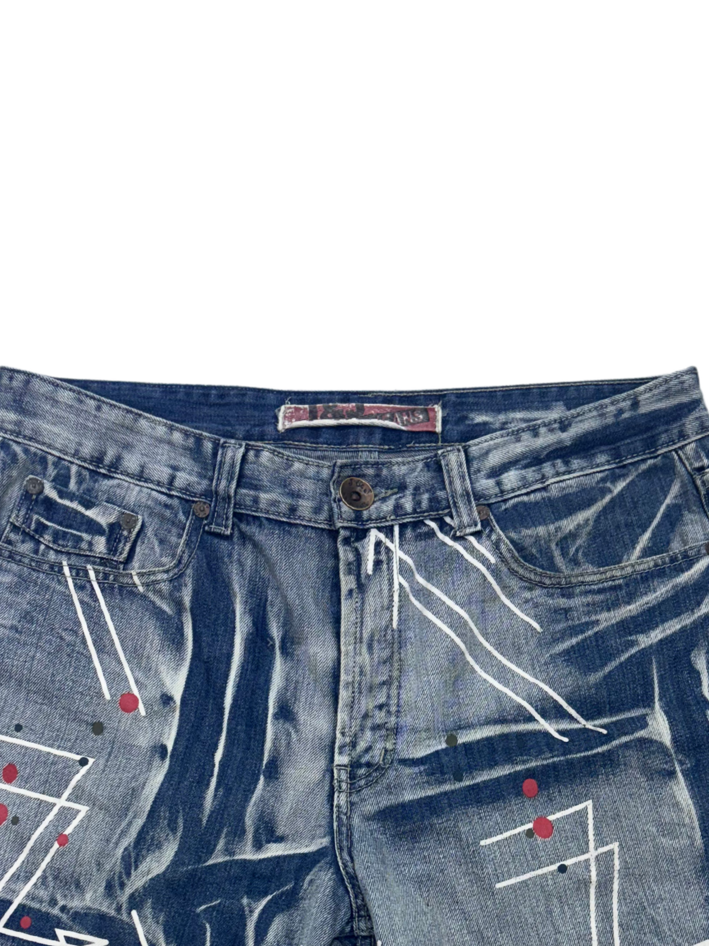 Funky Graffiti Jorts - XL