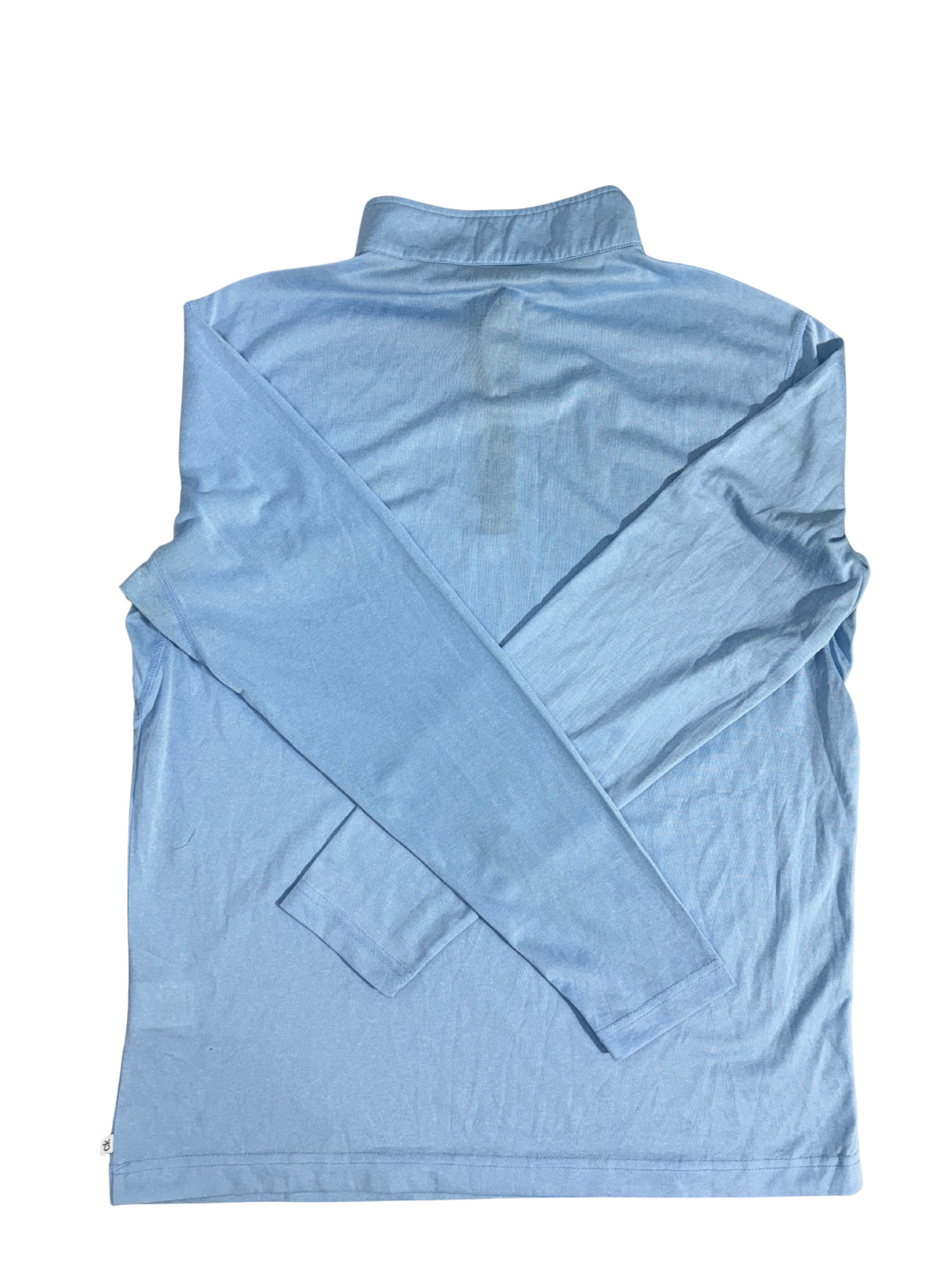 Calvin Klein Golf Light Blue 1/4 Zip Pullover - M