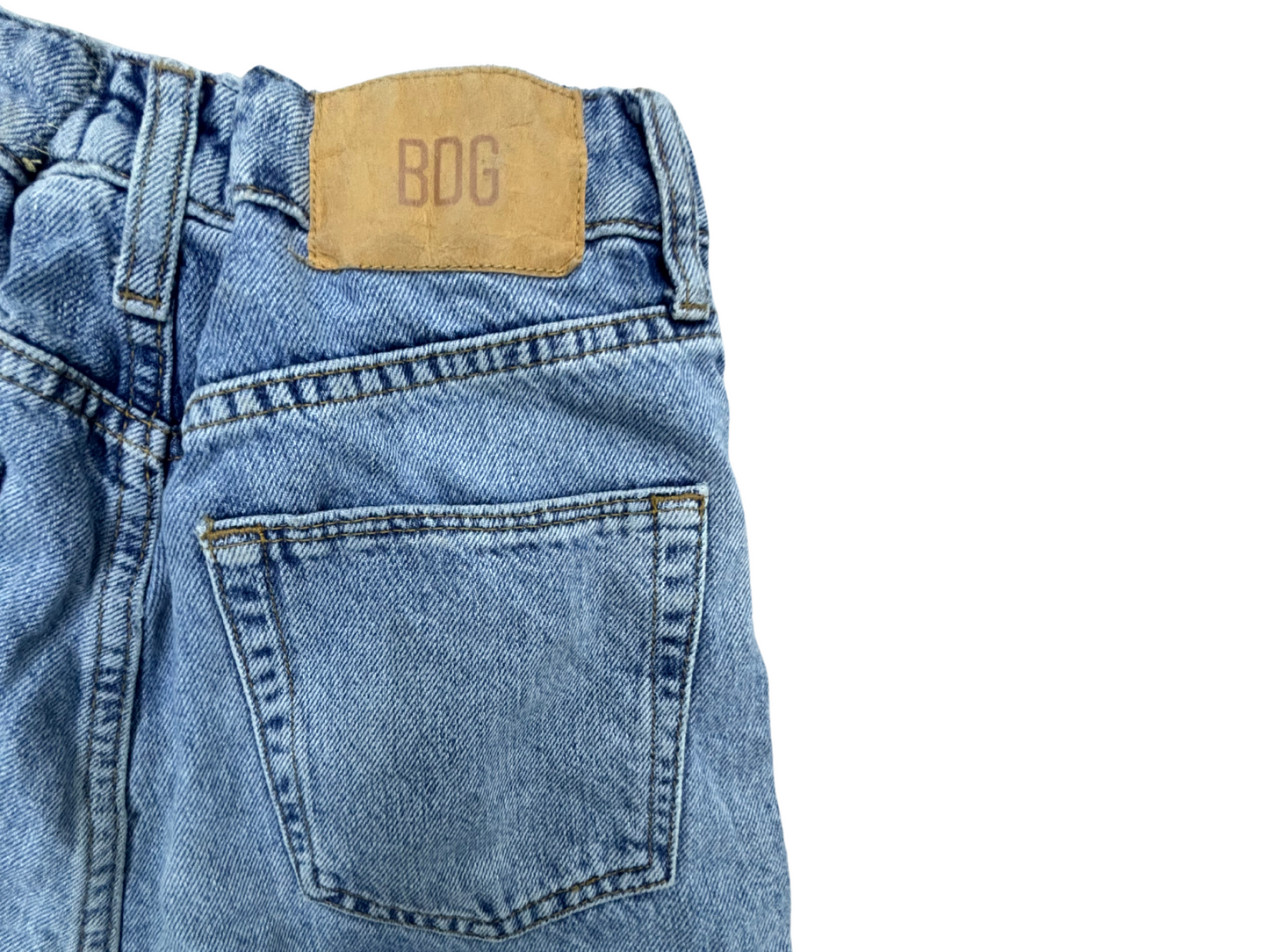 Wide Leg Multi Patch Jeans - XS | Waist 24