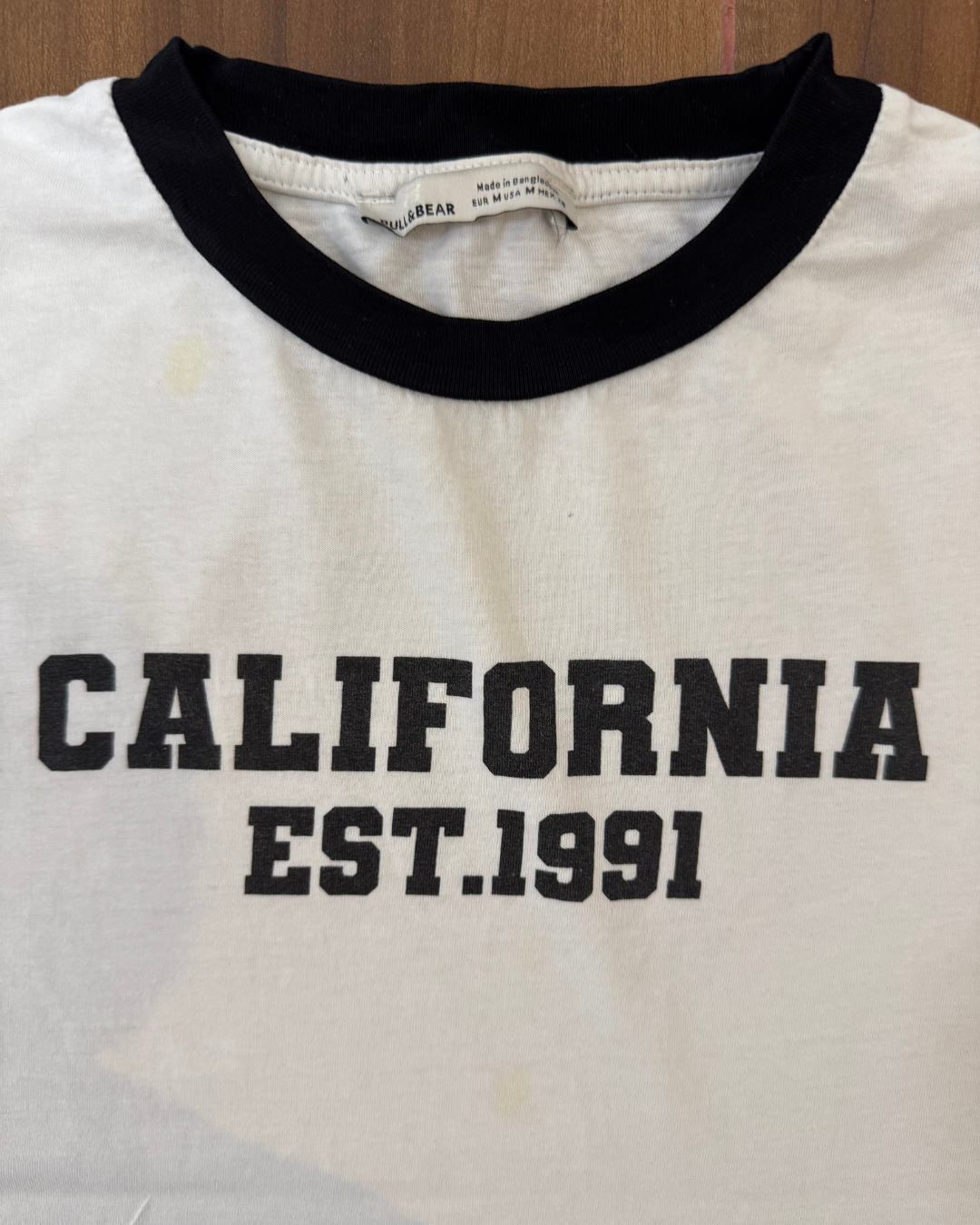 Pull&Bear California 1991 Women TShirt - M