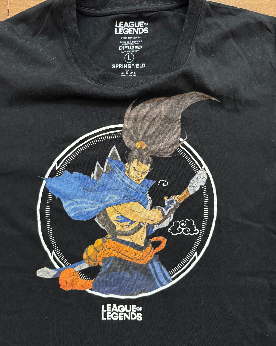 LEAGUE OF LEGENDS Yasuo Official TShirt - L