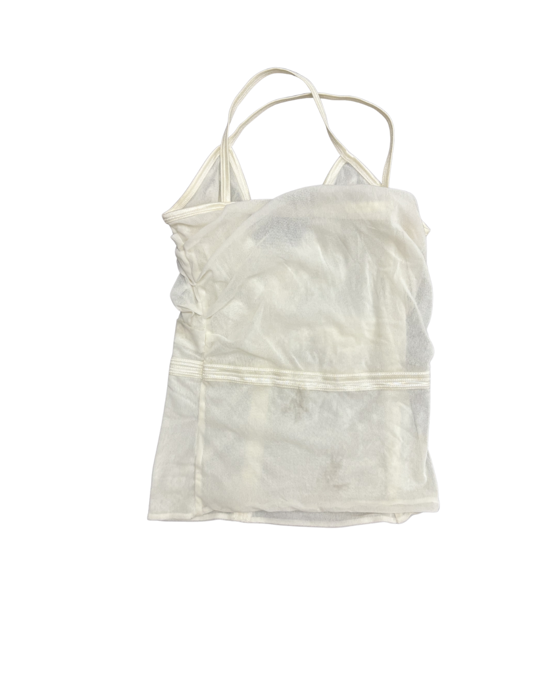 Parasuco Ergonomic Jeans Sheer Mesh Strappy Top - XXS