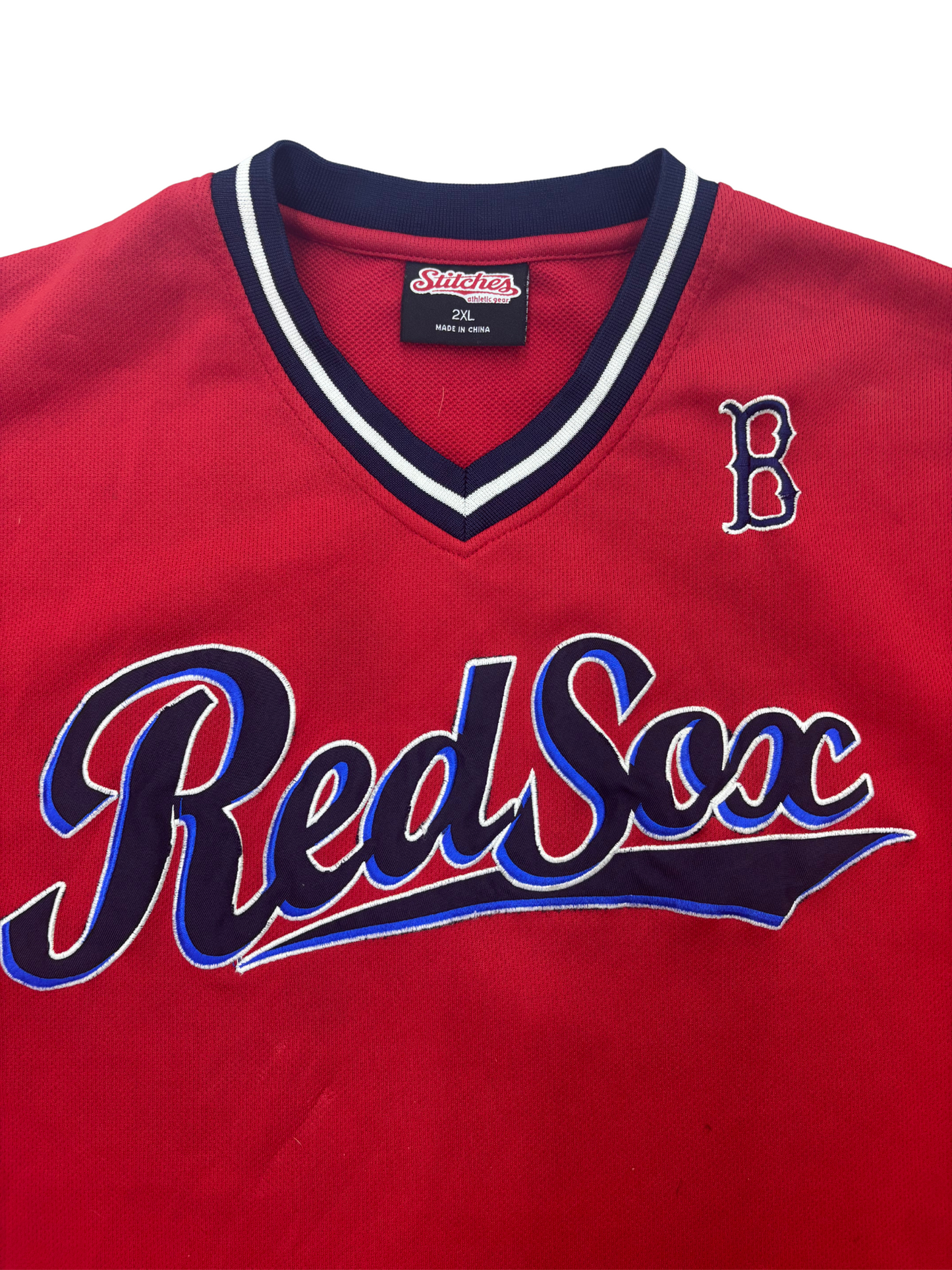 Boston Red Sox 90s/2000s Stitches Retro Replica Jersey - XXL