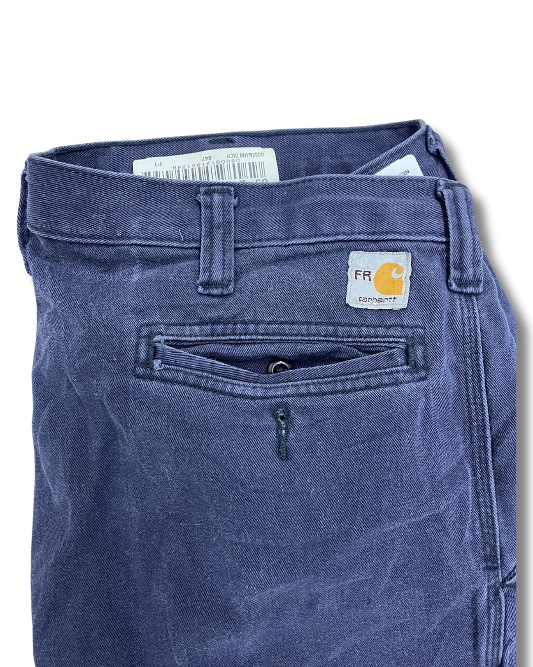 Carhartt Flame Resistant (FR) Vintage Navy Workwear Pants 36x34 - L