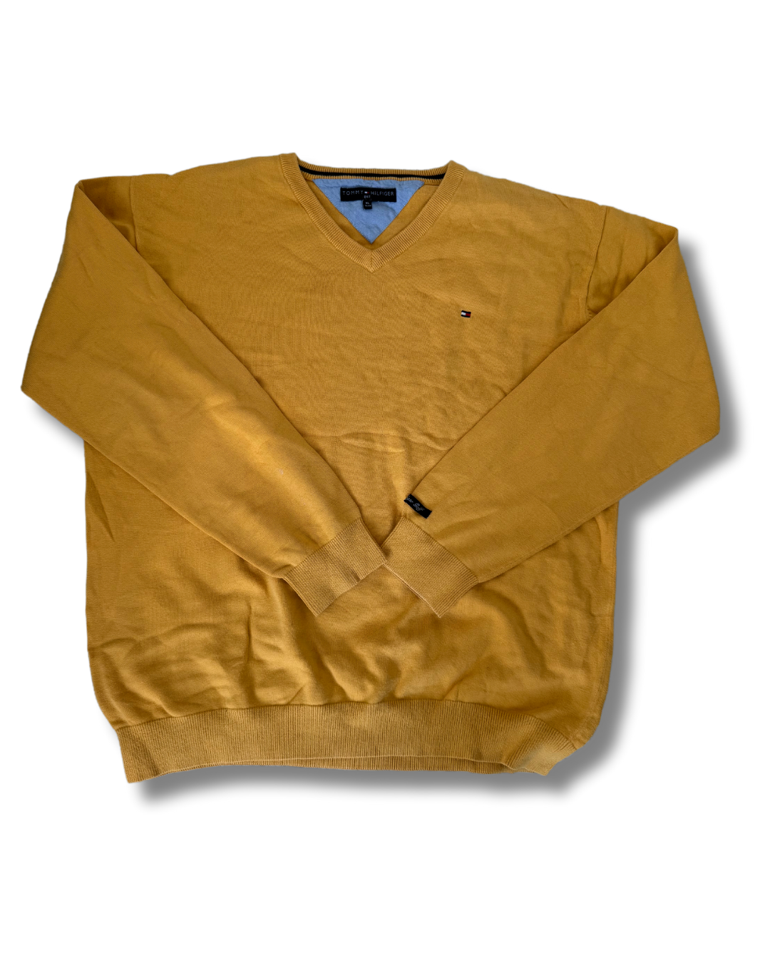 Tommy Hilfiger Yellow Sweater - XL