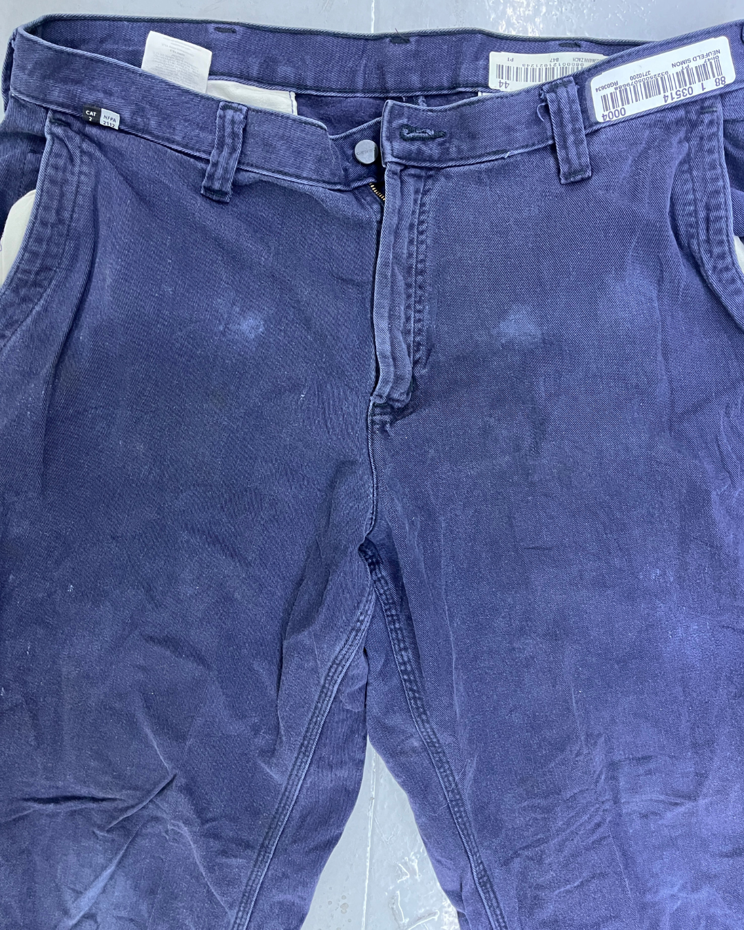Carhartt Flame Resistant (FR) Vintage Navy Workwear Pants 36x34 - L