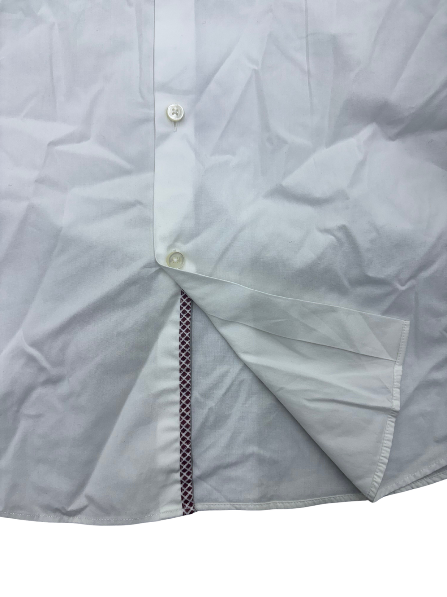 Boss Slim Fit White Shirt - M