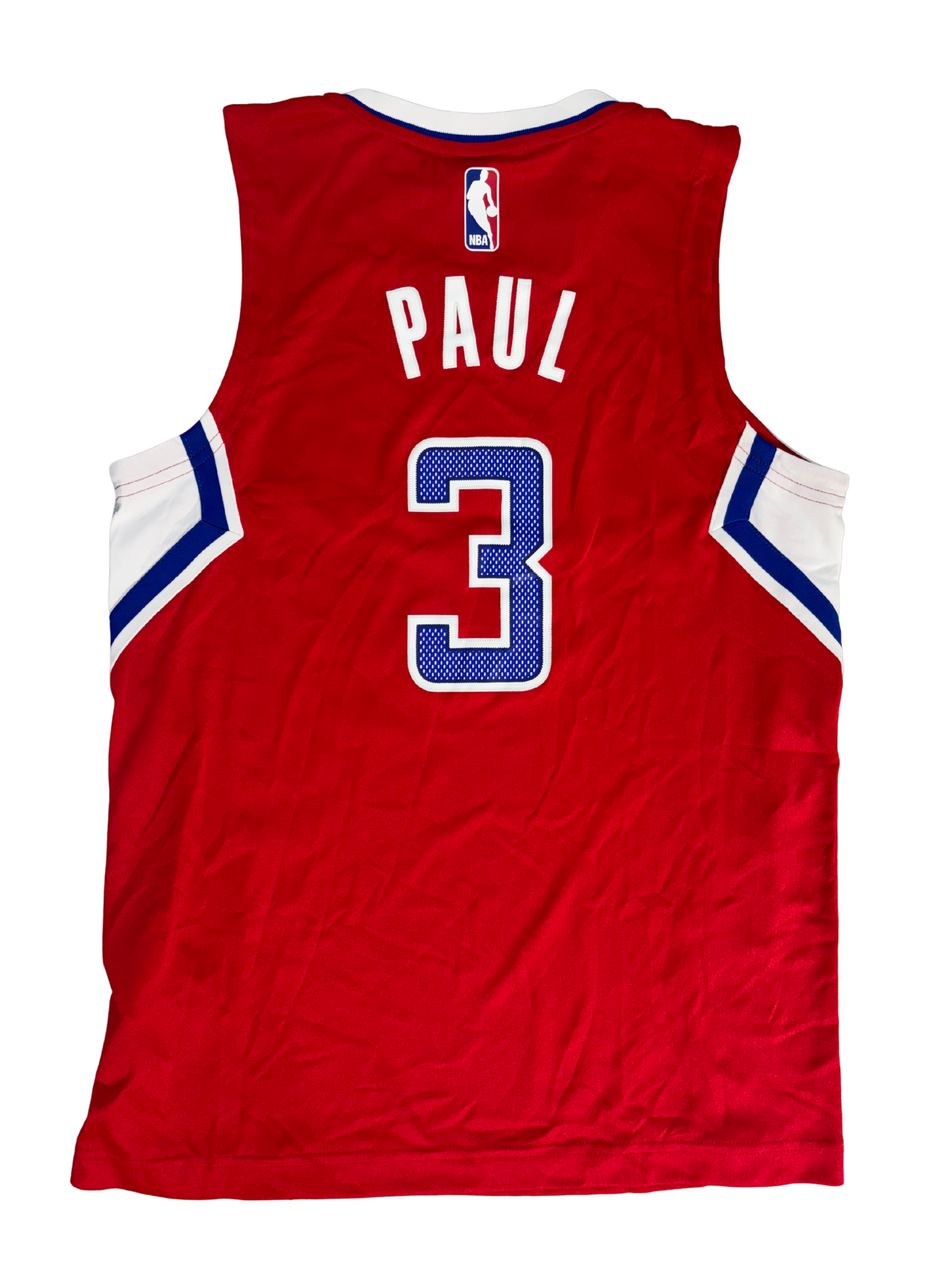 NBA Los Angeles Clippers Chris Paul #3 Red Swingman Jersey - XS