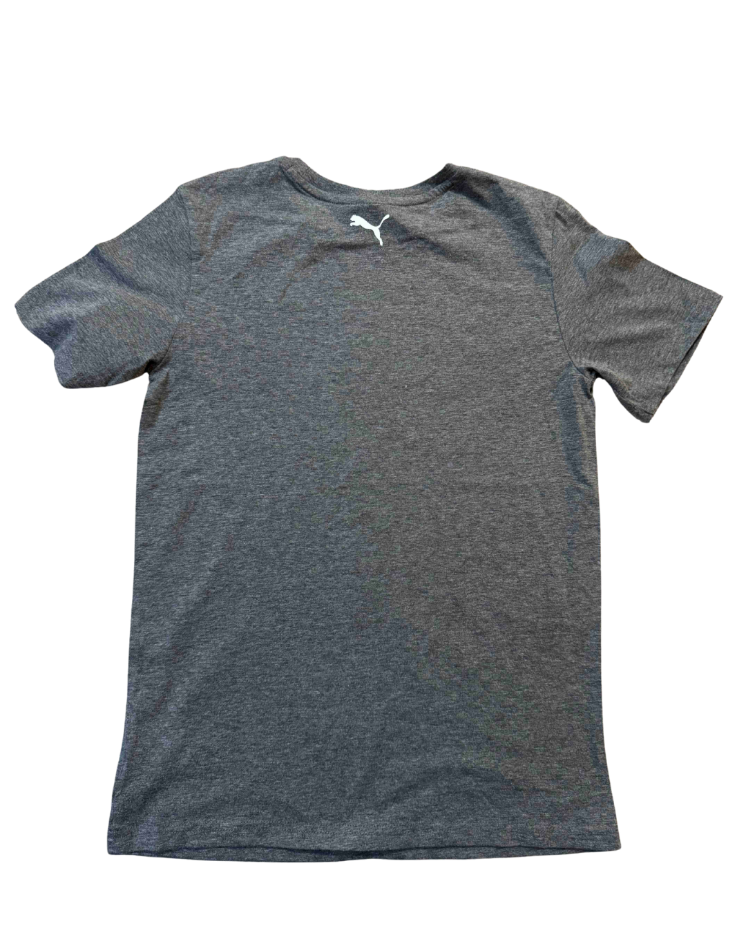 Puma Vertical Logo Charcoal Heather T-Shirt - XS | With Tags