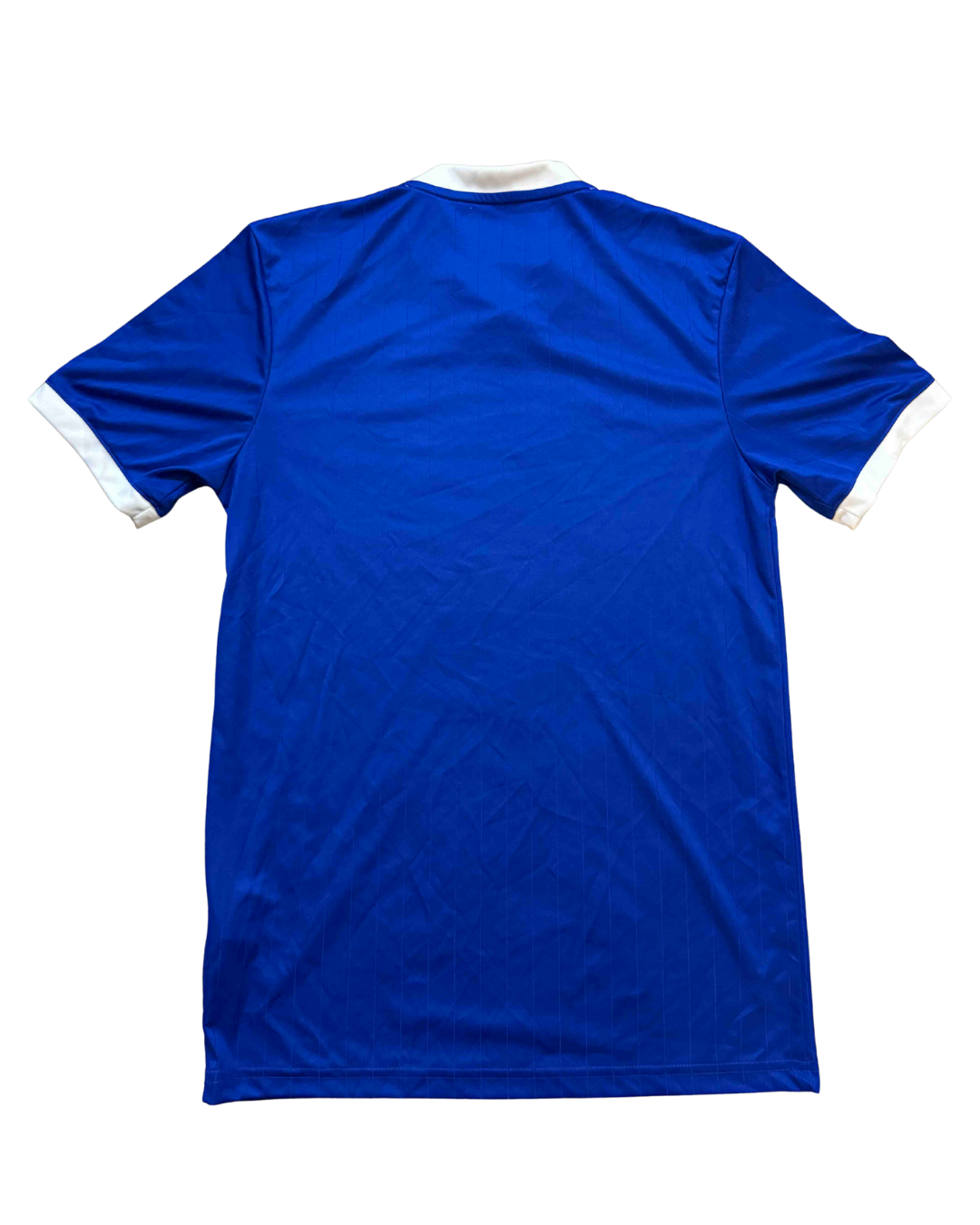 Adidas Aeroready Royal Blue 3-Stripes Training Jersey - S