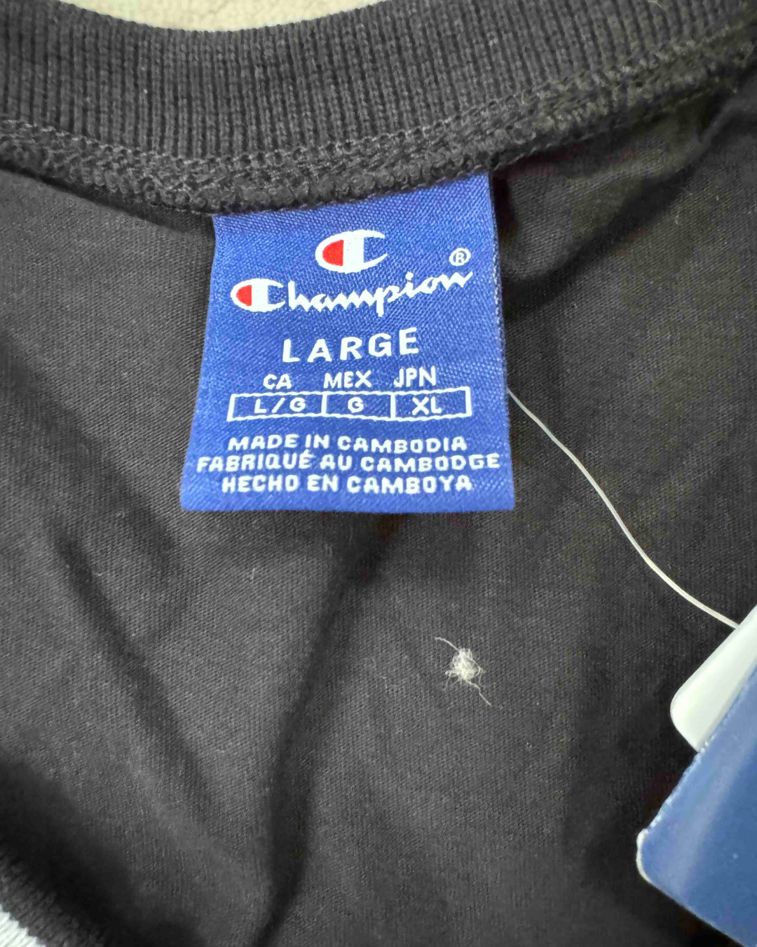 Champion Big C Embroidered Black Athletic Tank Top - M | With Tags