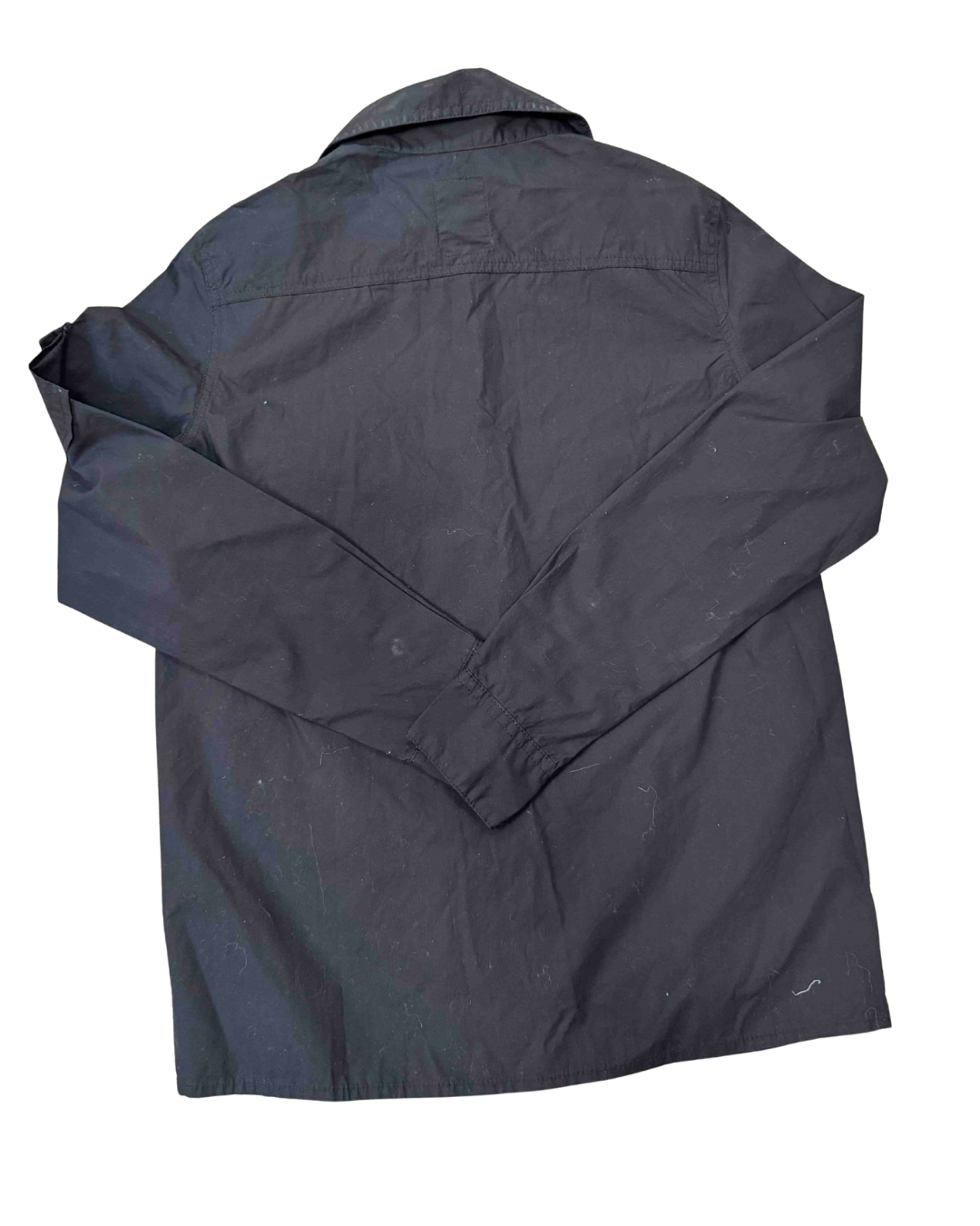 Palladium Utility Military Black Long-Sleeve Button-Up Shirt - XS