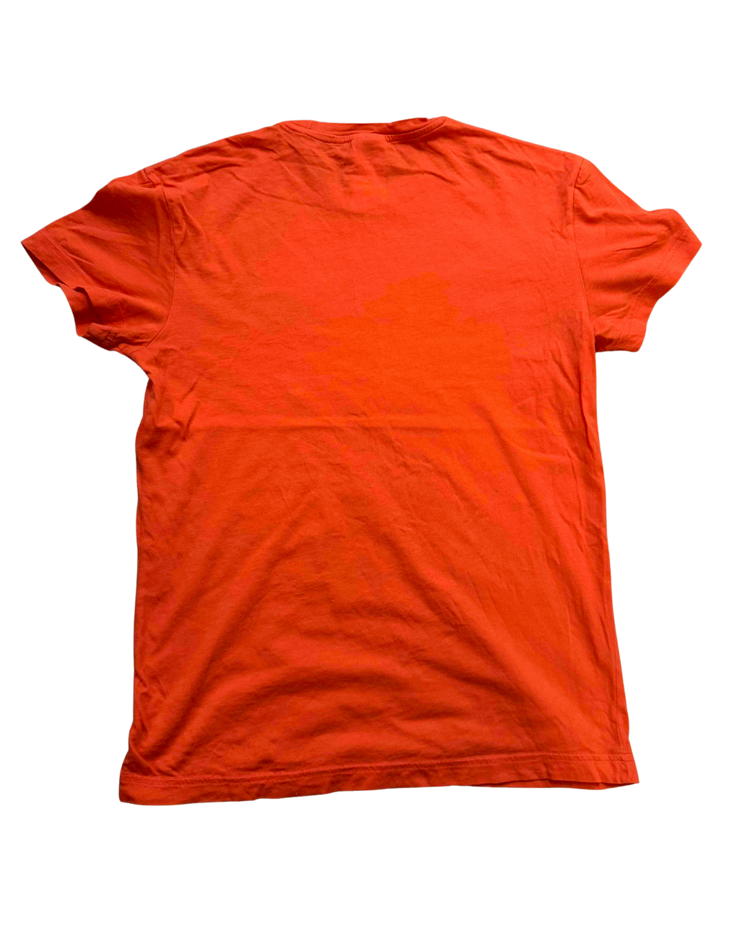 Reebok Bold Logo Graphic Burnt Orange T-Shirt - S