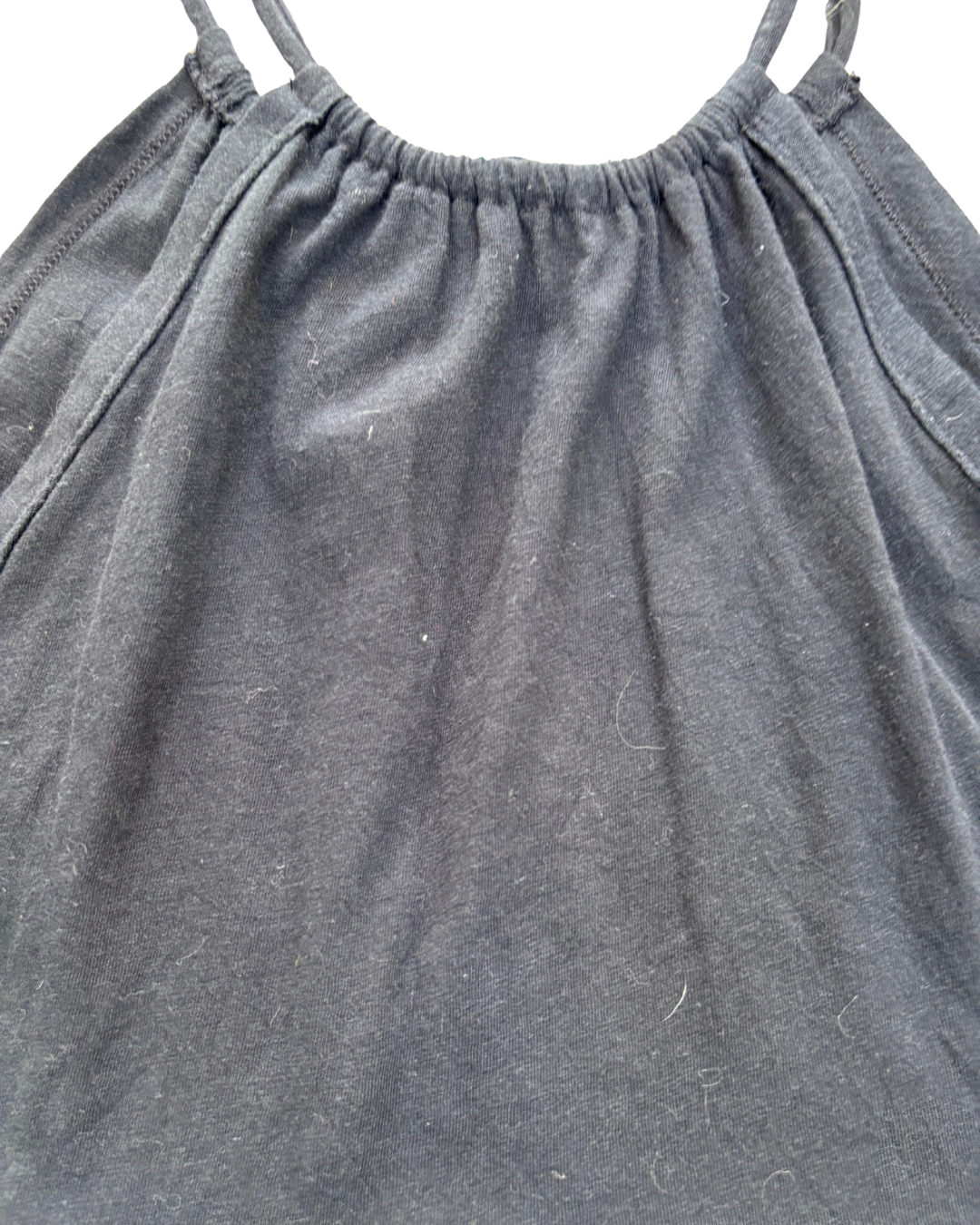 American Eagle Black Flowy Halter Cami - XS