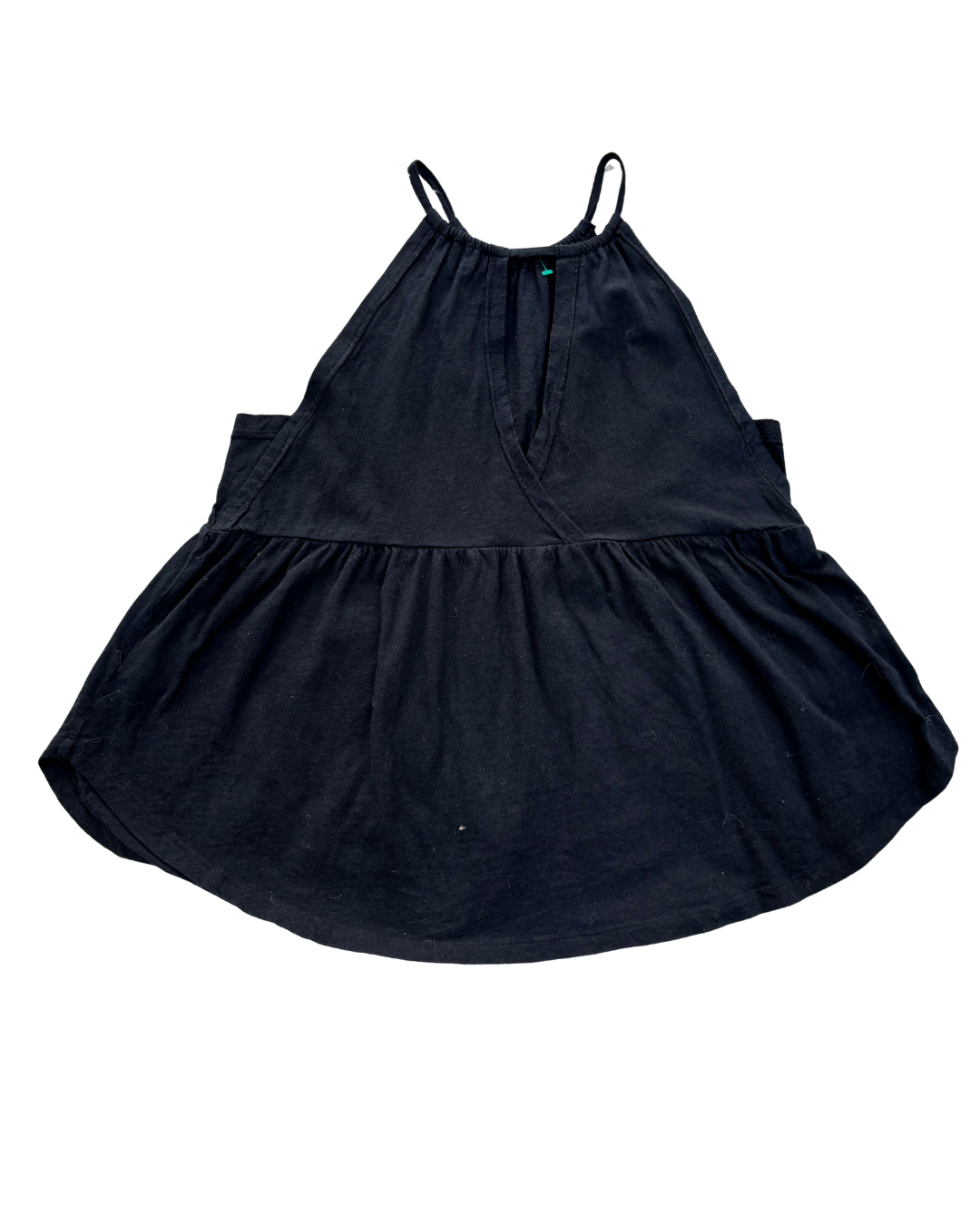 American Eagle Black Flowy Halter Cami - XS