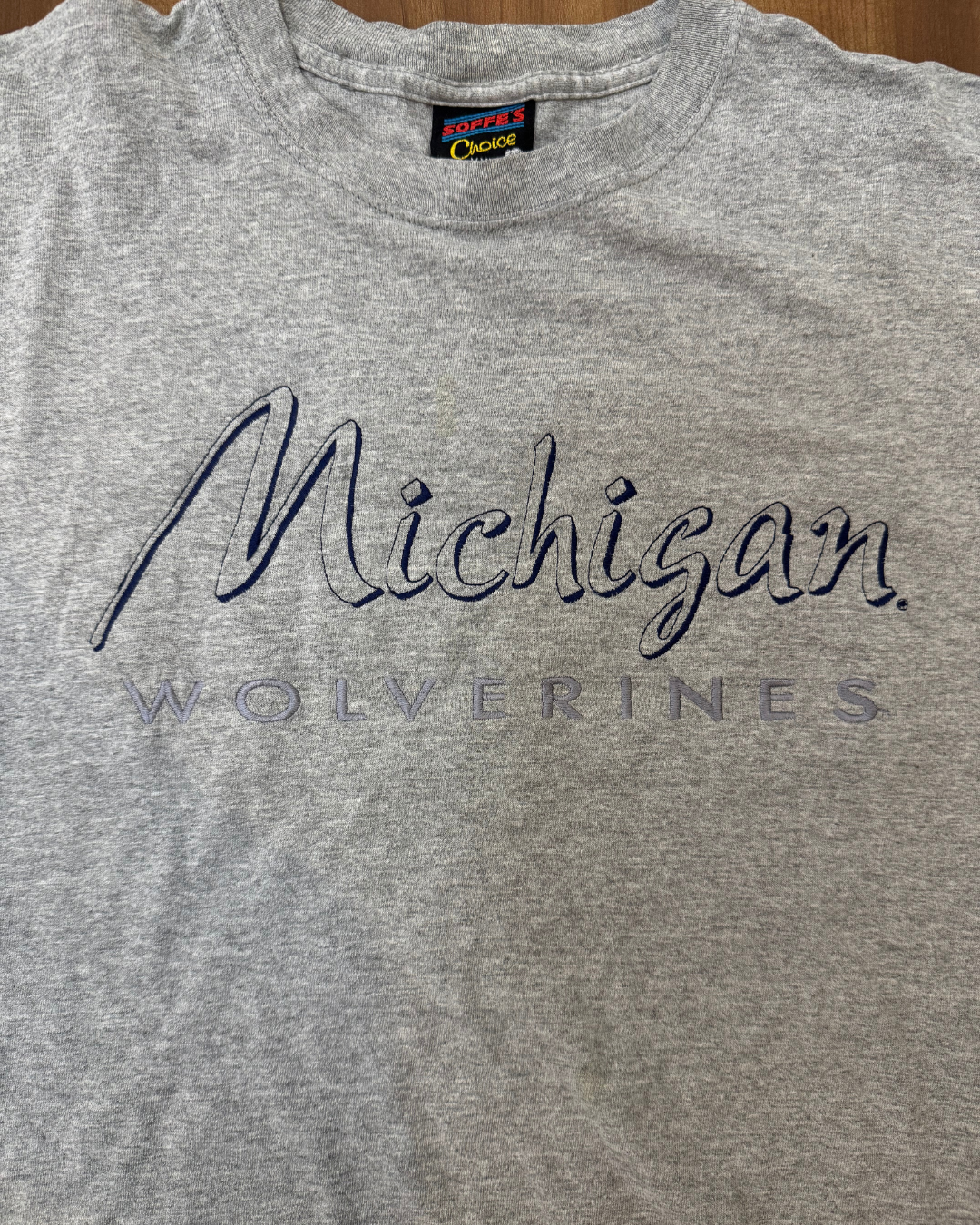 Soffe's Choice Michigan Wolverines Tee – Heather Grey - XXL