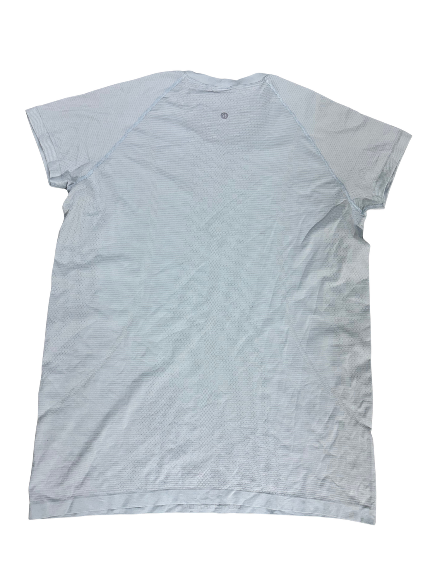Lululemon Light Blue Seamless Short Sleeve Performance Tee - XXL