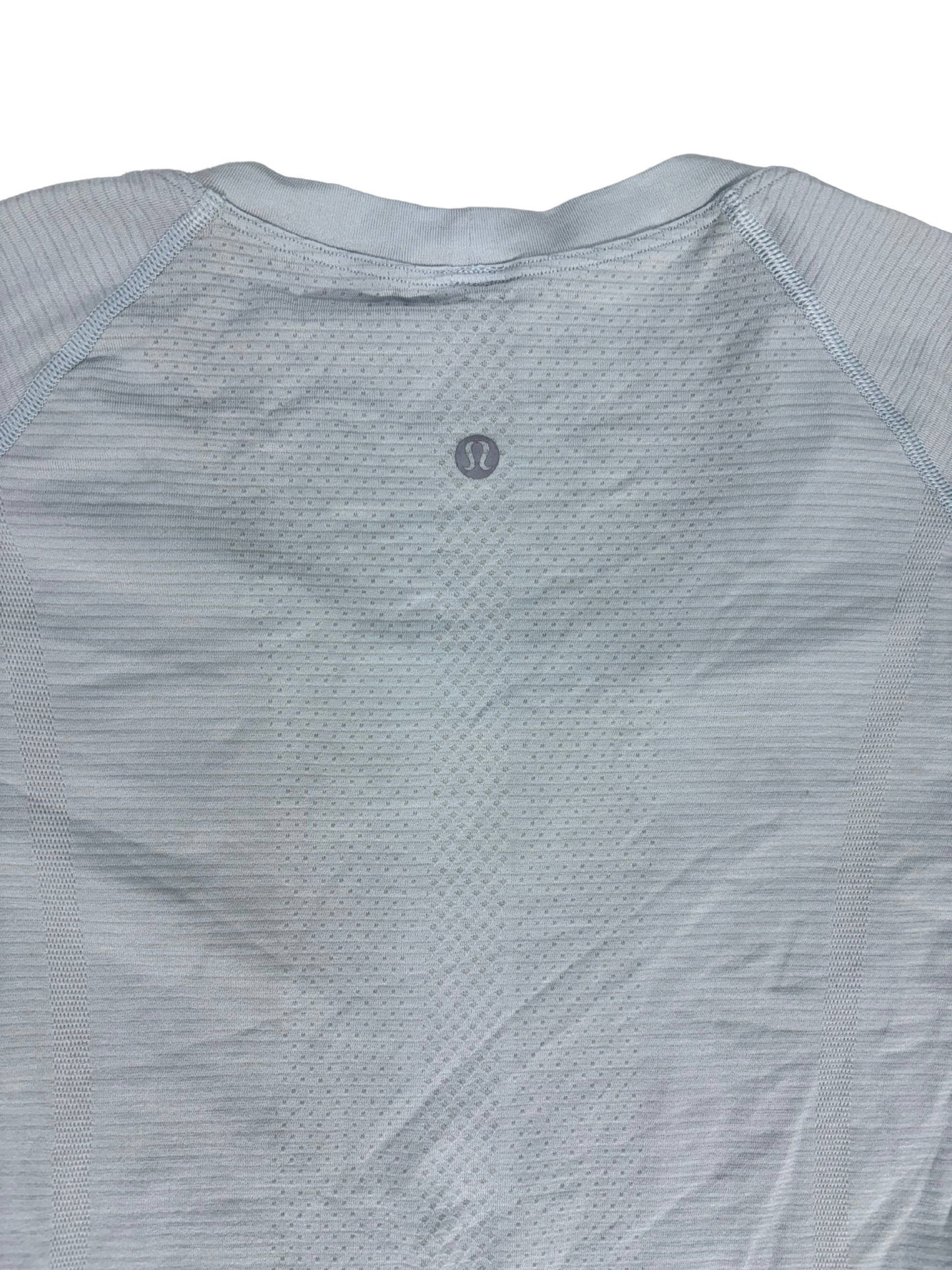 Lululemon Light Blue Seamless Short Sleeve Performance Tee - XXL