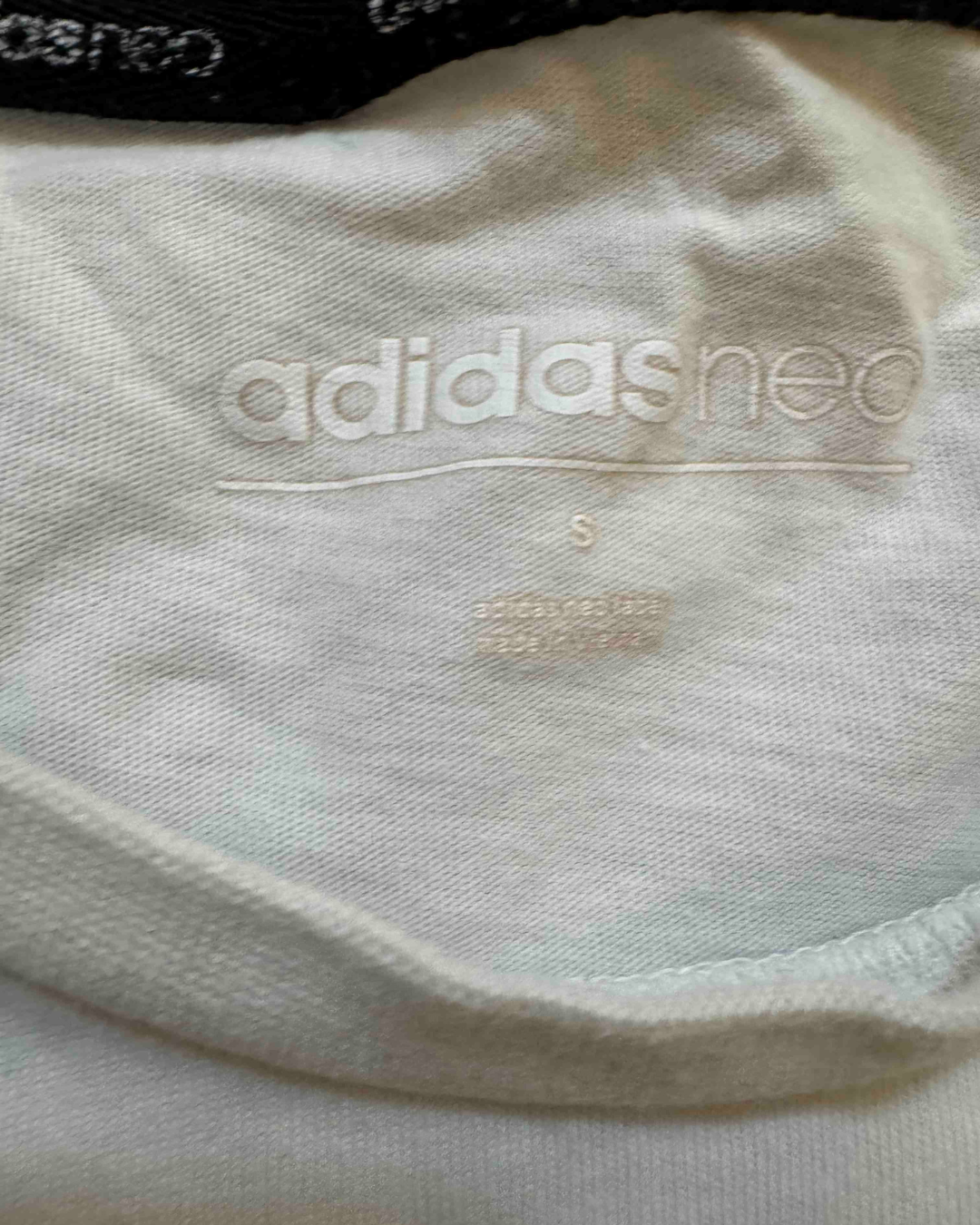 Adidas Neo Three Stripes Graphic White T-Shirt - S