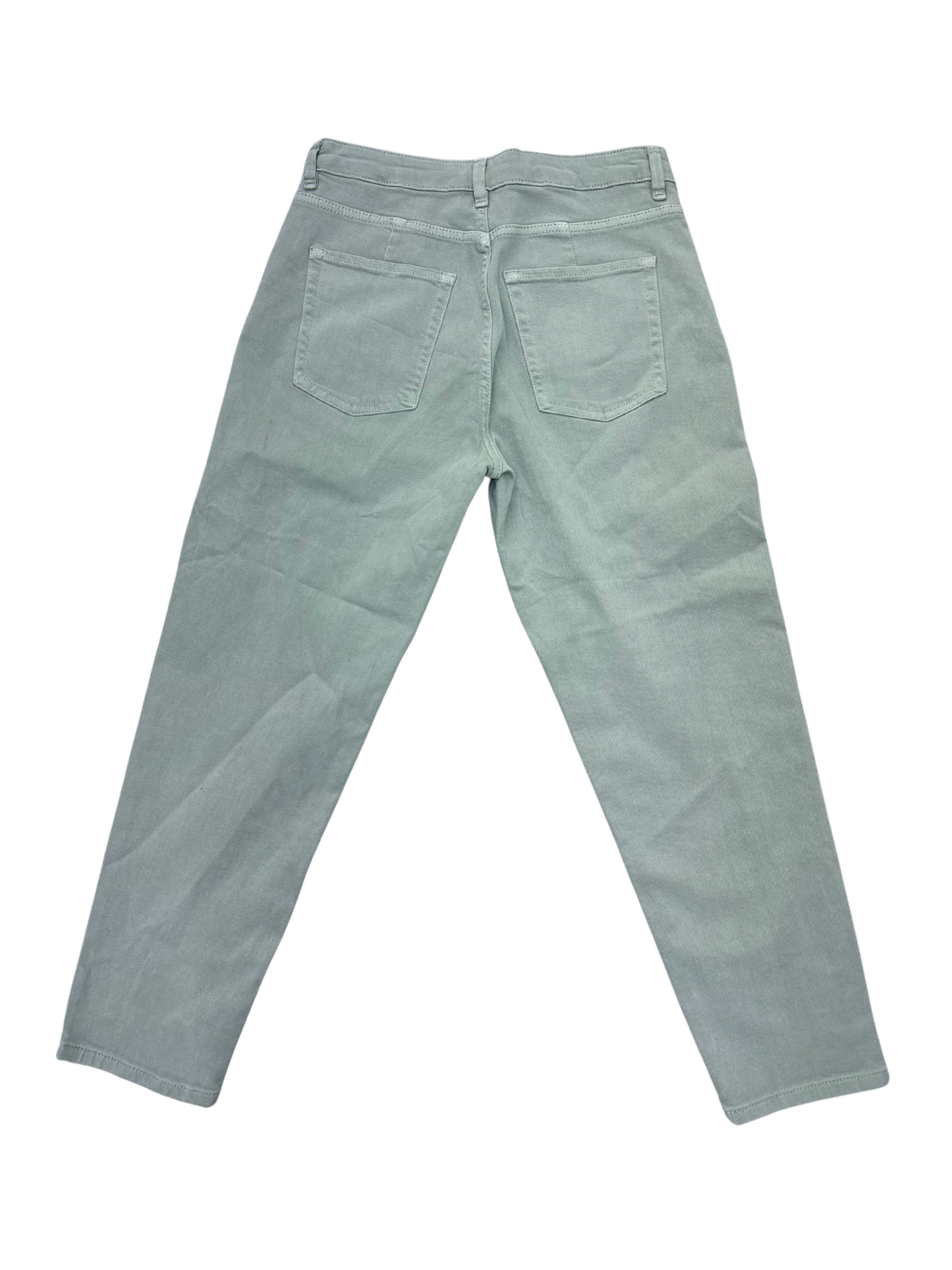 M&S Mint Green Mom Jeans - L | Waist: 30