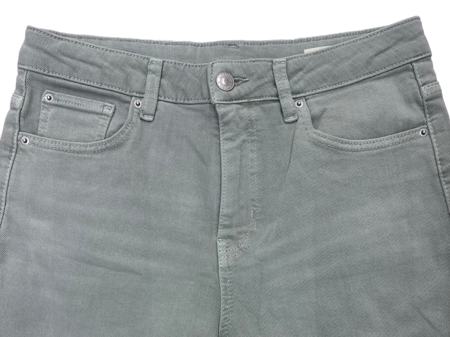 M&S Mint Green Mom Jeans - L | Waist: 30