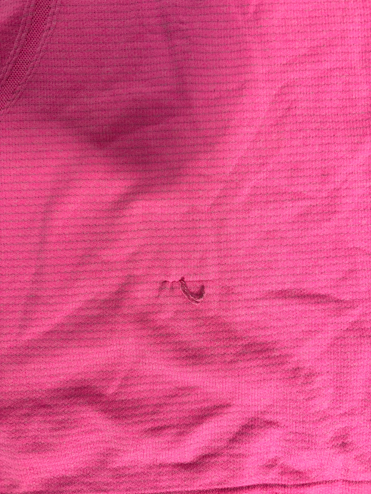 Lululemon Athletica Bright Pink Seamless Short Sleeve Tee - XS