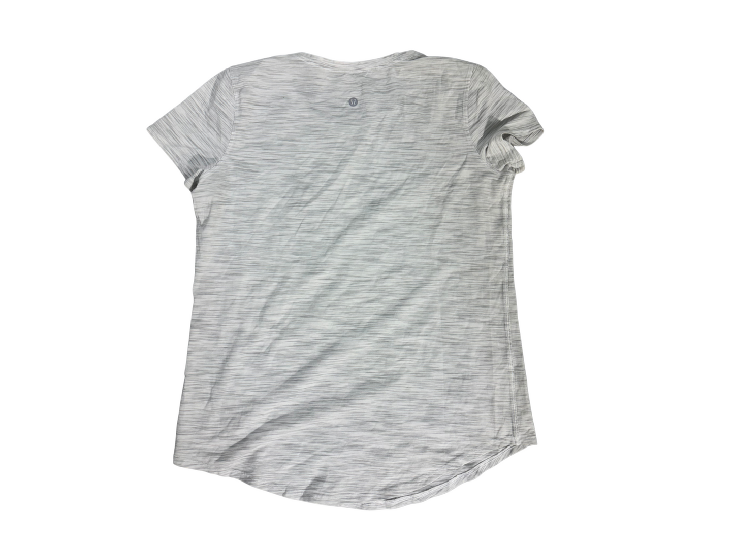 Lululemon Light Grey Heathered Crew Neck Active Tee - M