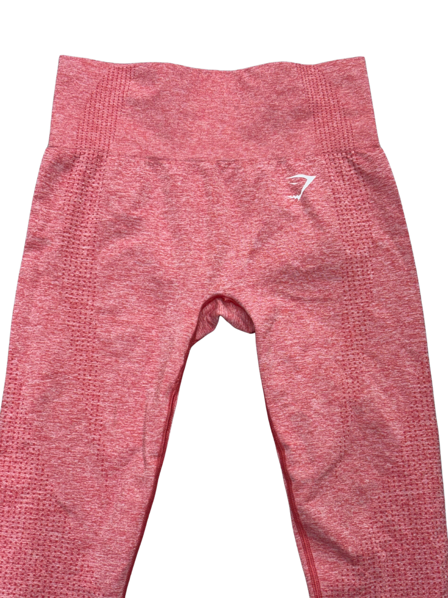 Gym Shark Vital Seamless 2.0 Leggings in Chilli Red Marl - XS
