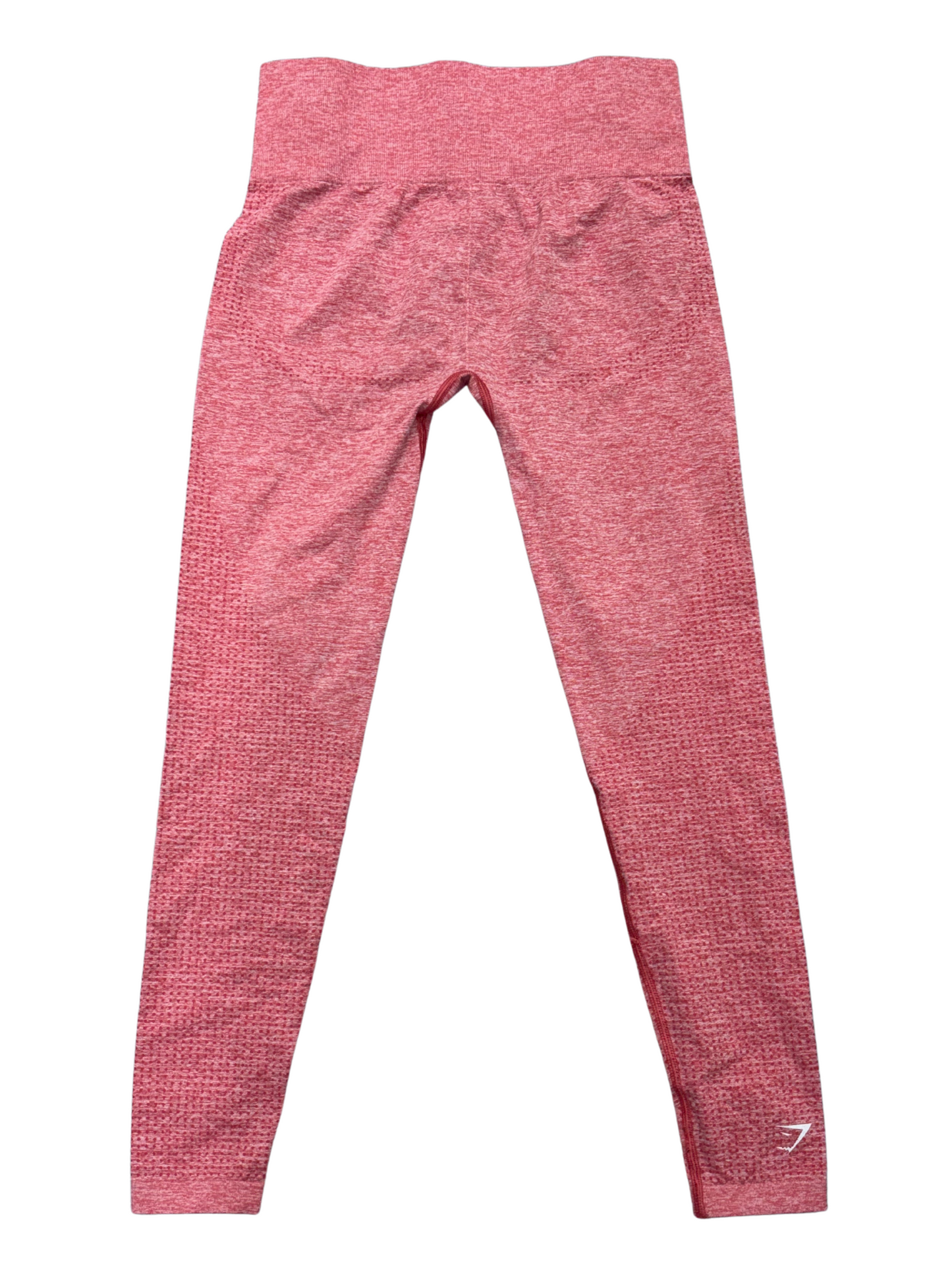 Gym Shark Vital Seamless 2.0 Leggings in Chilli Red Marl - XS