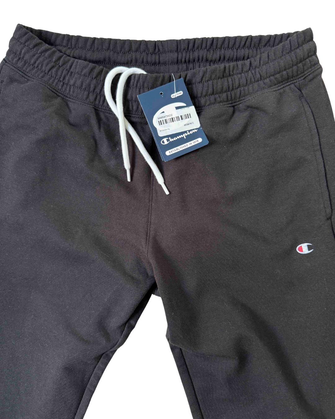Champion Essential Black Fleece Jogger - XS | Waist: 28" | With Tags