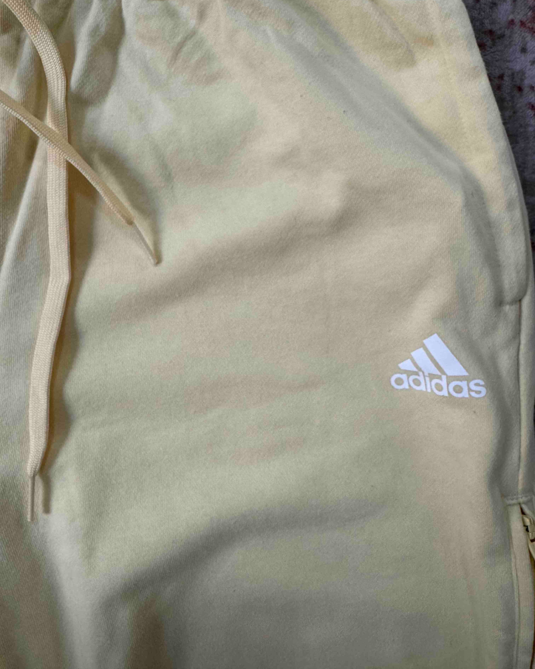 Adidas 3-Stripes Soft Lemon Yellow Track Pants - XS | Waist: 28"