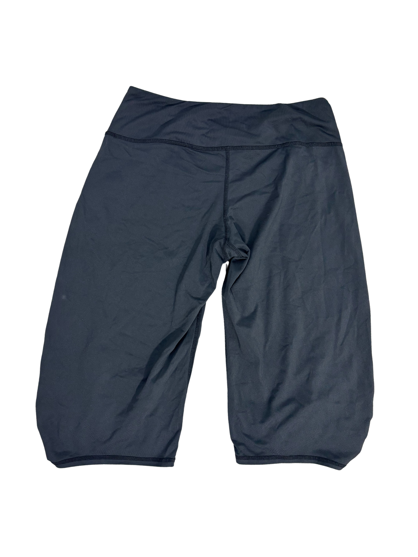 Lululemon Black Ruched Hem Capri Leggings - XS