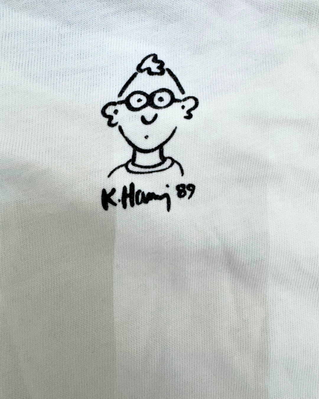 Adidas Keith Haring White Tee - S