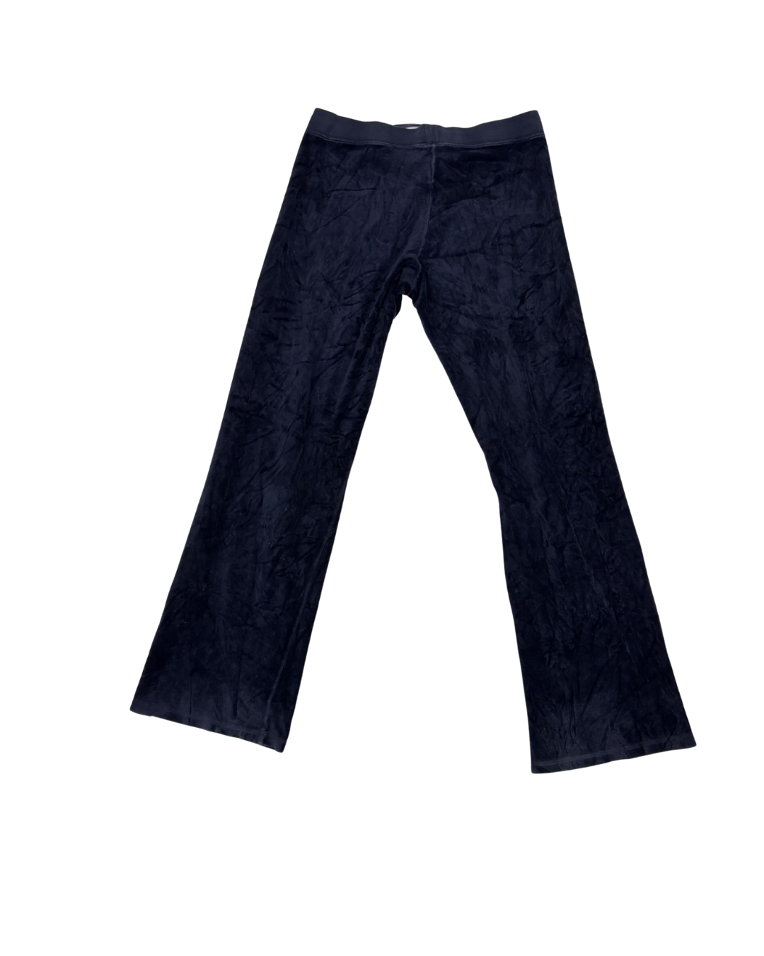 Juicy Couture Navy Blue Velour Tracksuit Pants - M | Waist: 28"