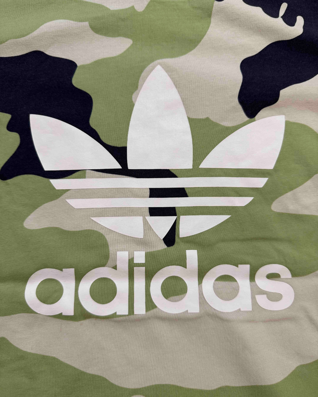 Adidas Originals Trefoil Desert Camo Logo T-Shirt - M