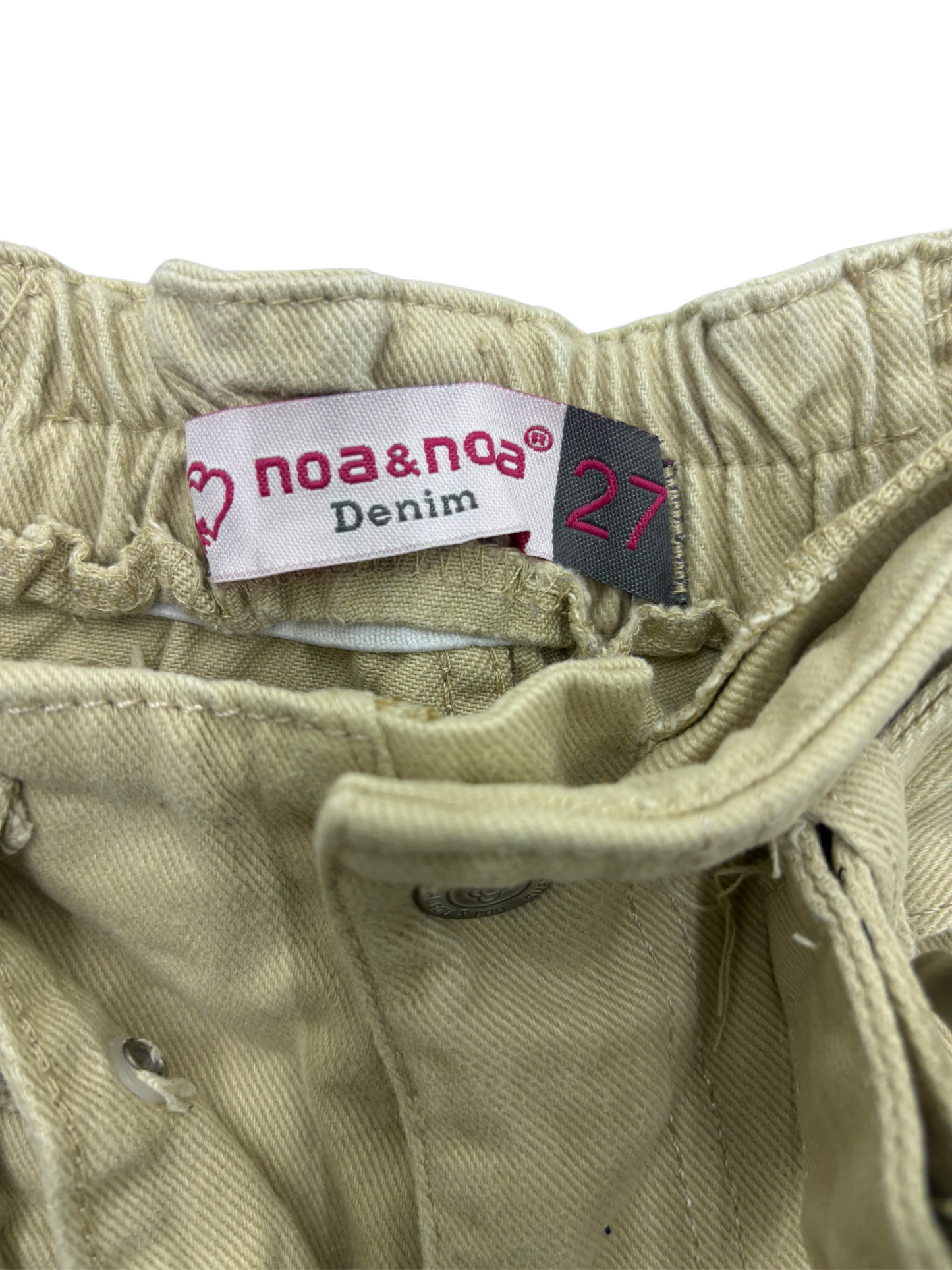 Noa & Noa - Beige Women Jeans - XS | Waist: 24