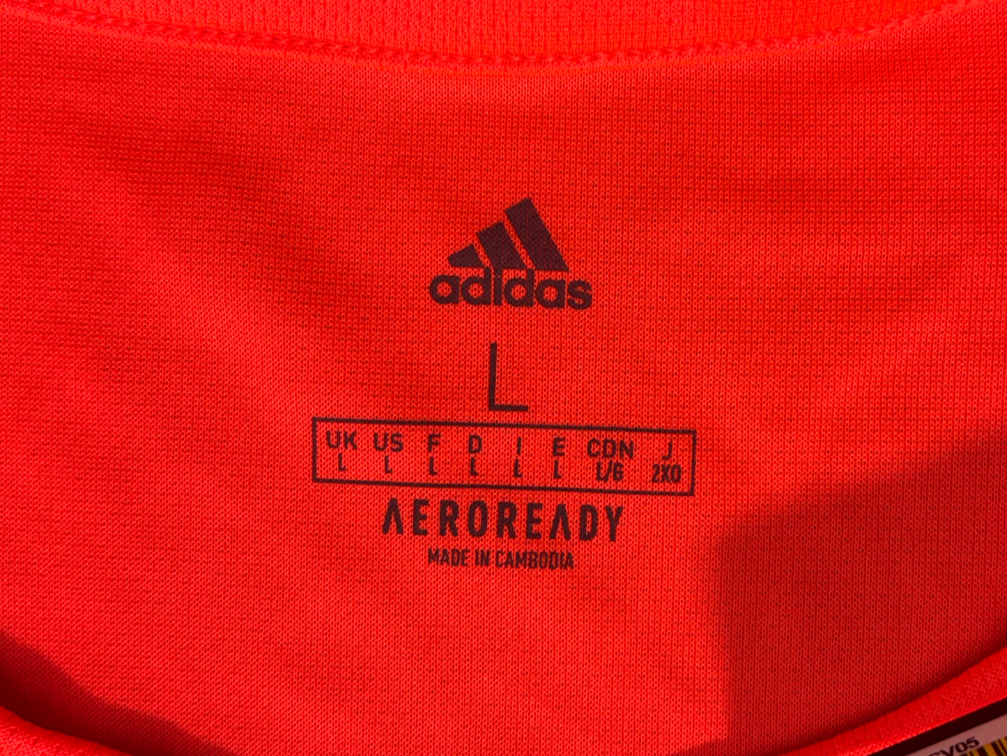 Adidas Solar Red-Black TShirt - M | New With Tag