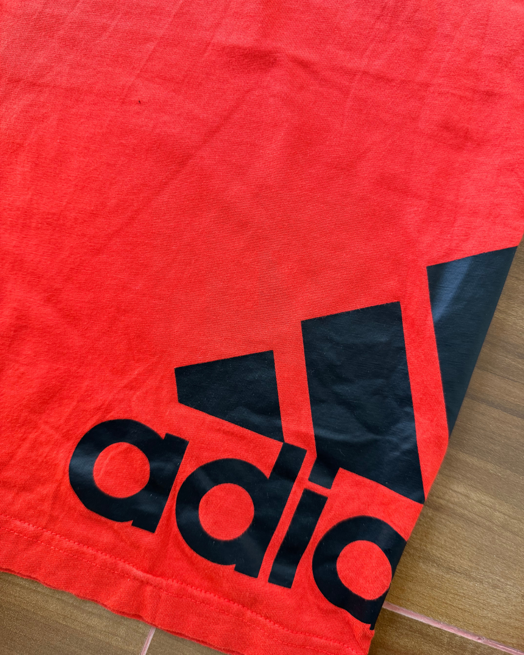 Adidas Game Day Pink/Orange Tee - S