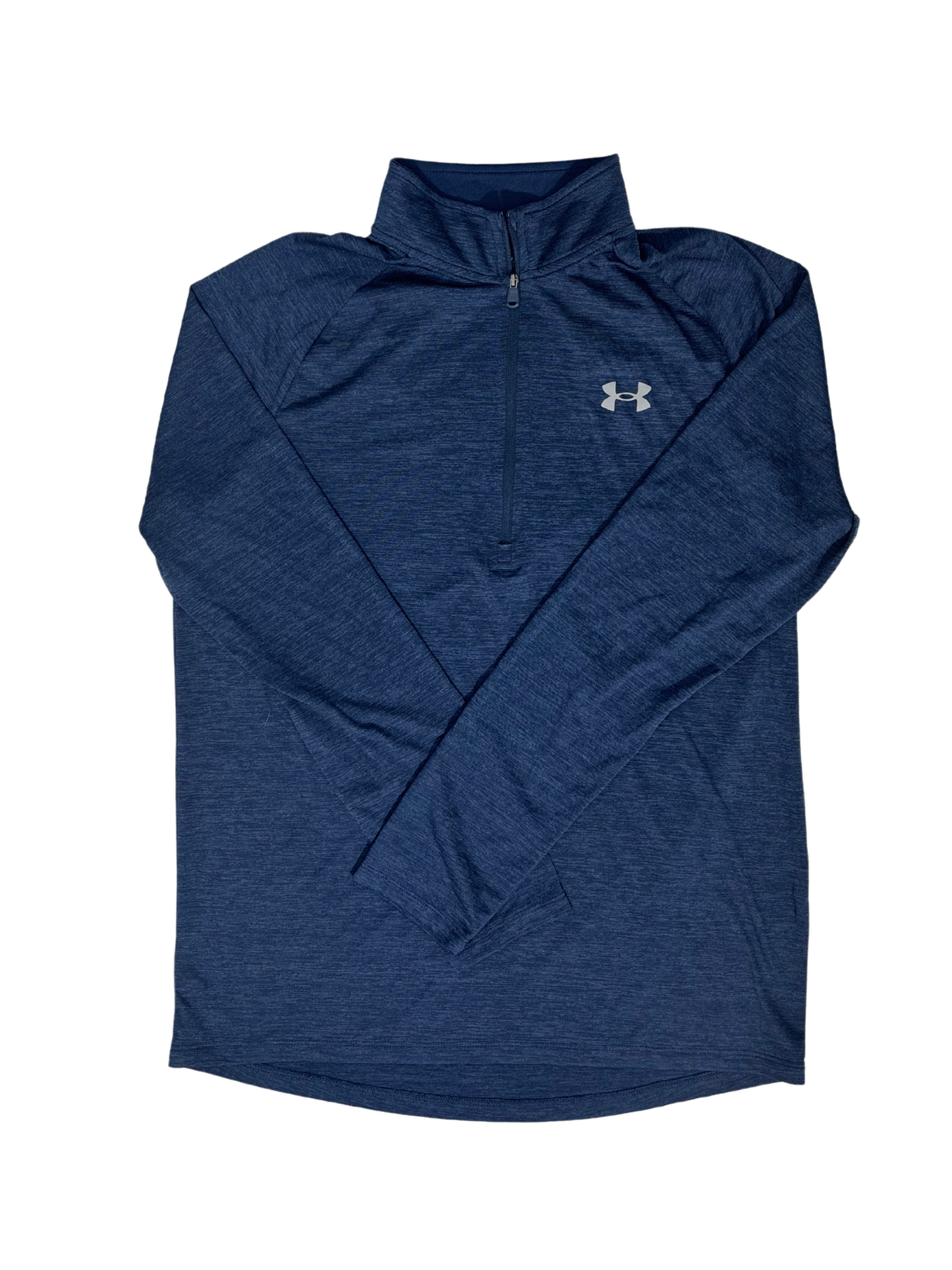 Under Armour Navy Blue Quarter-Zip Performance Pullover - M