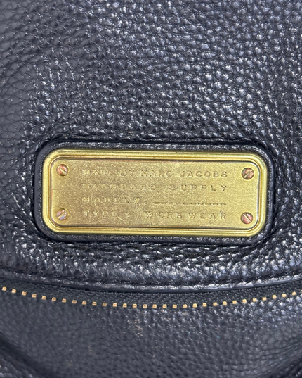 Marc by Marc Jacobs Standard Supply Black Pebbled Leather Crossbody Bag