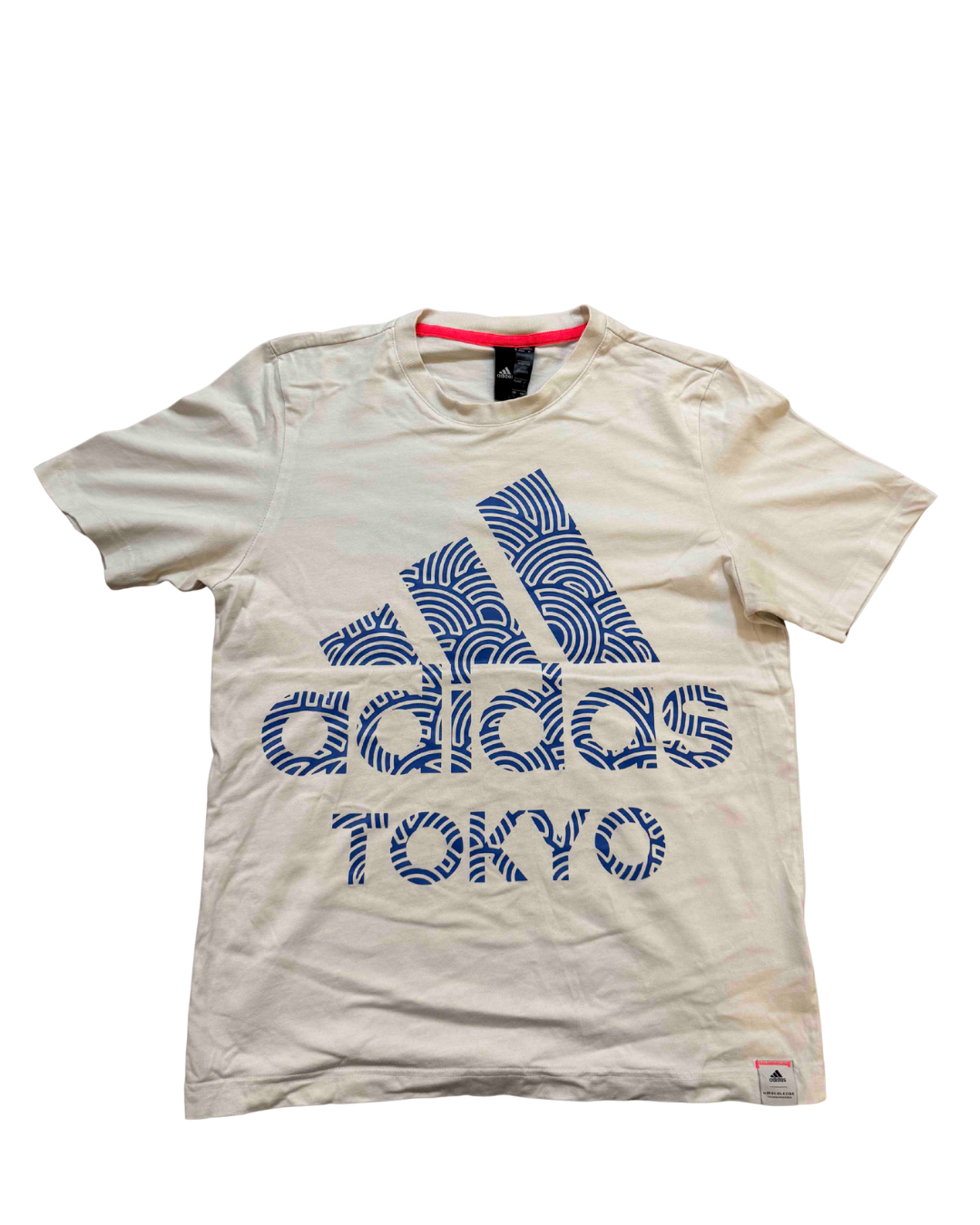 Adidas Hirocoledge Tokyo Cream Graphic T-Shirt - S