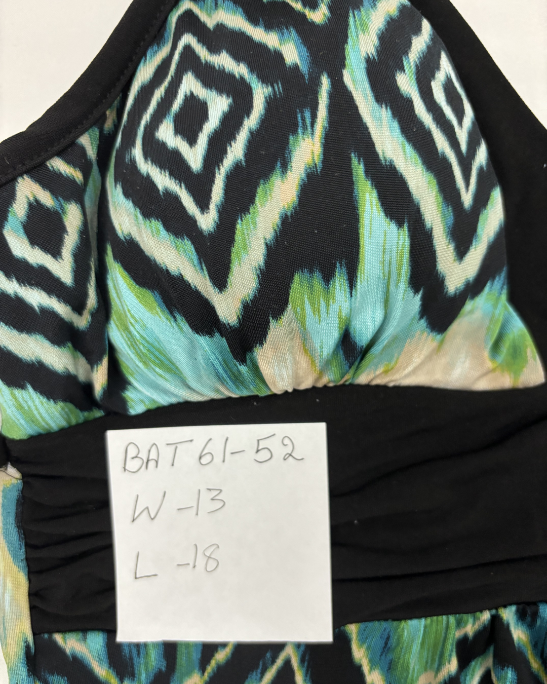 B-Wear Byer California Tribal Print Halter Top - XXS