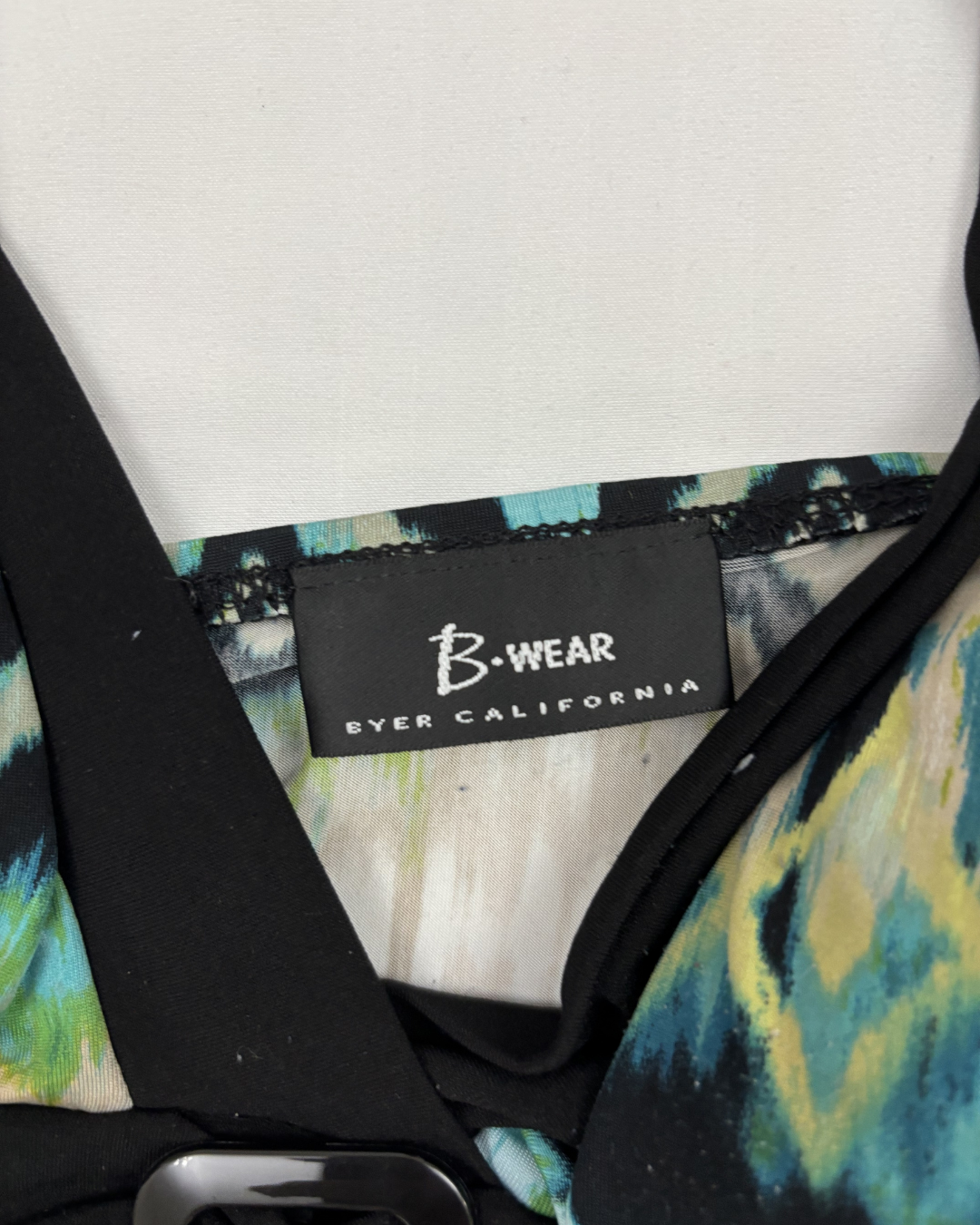 B-Wear Byer California Tribal Print Halter Top - XXS