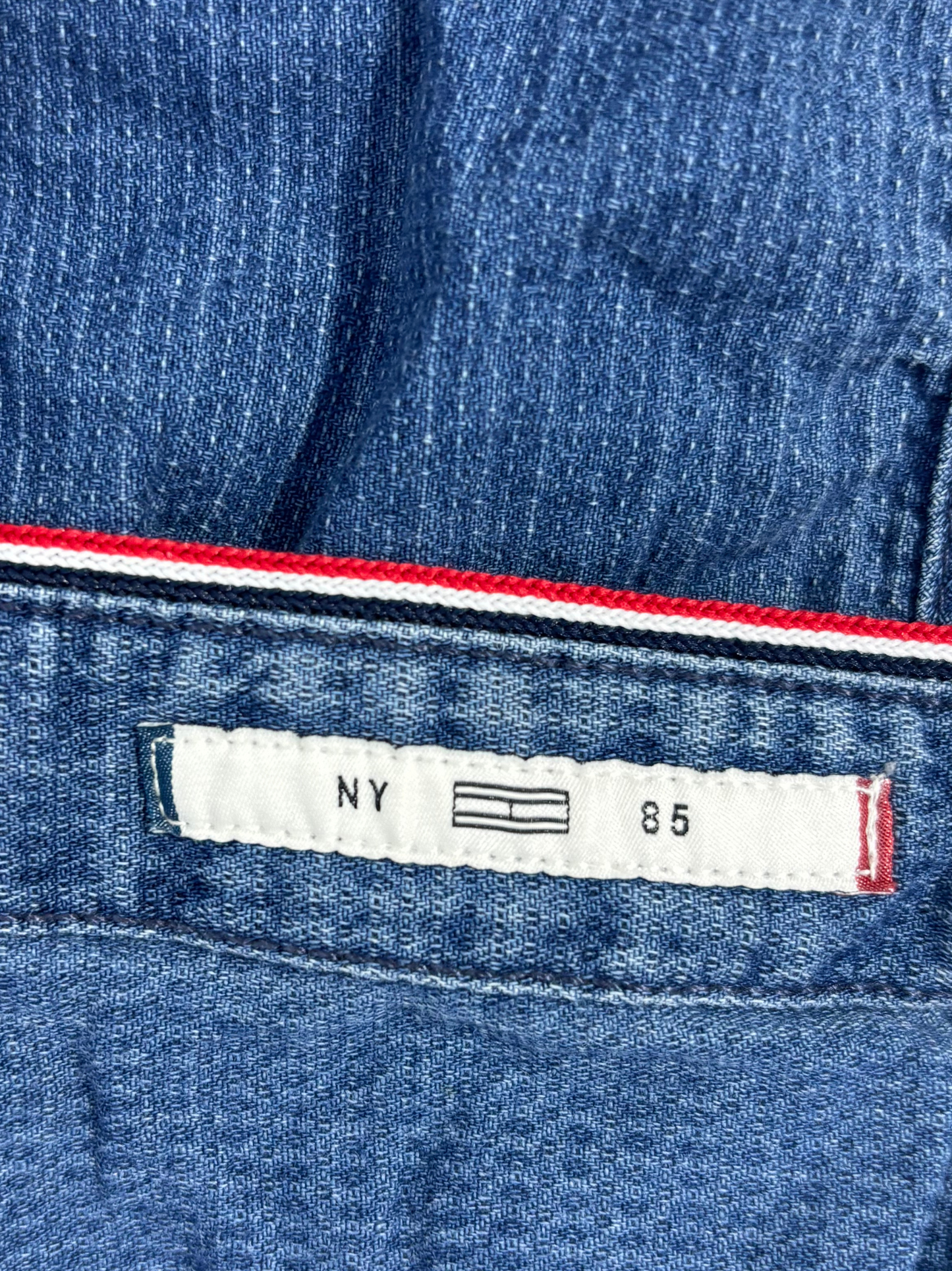 Tommy Hilfiger Denim Blue Button Down Shirt - M