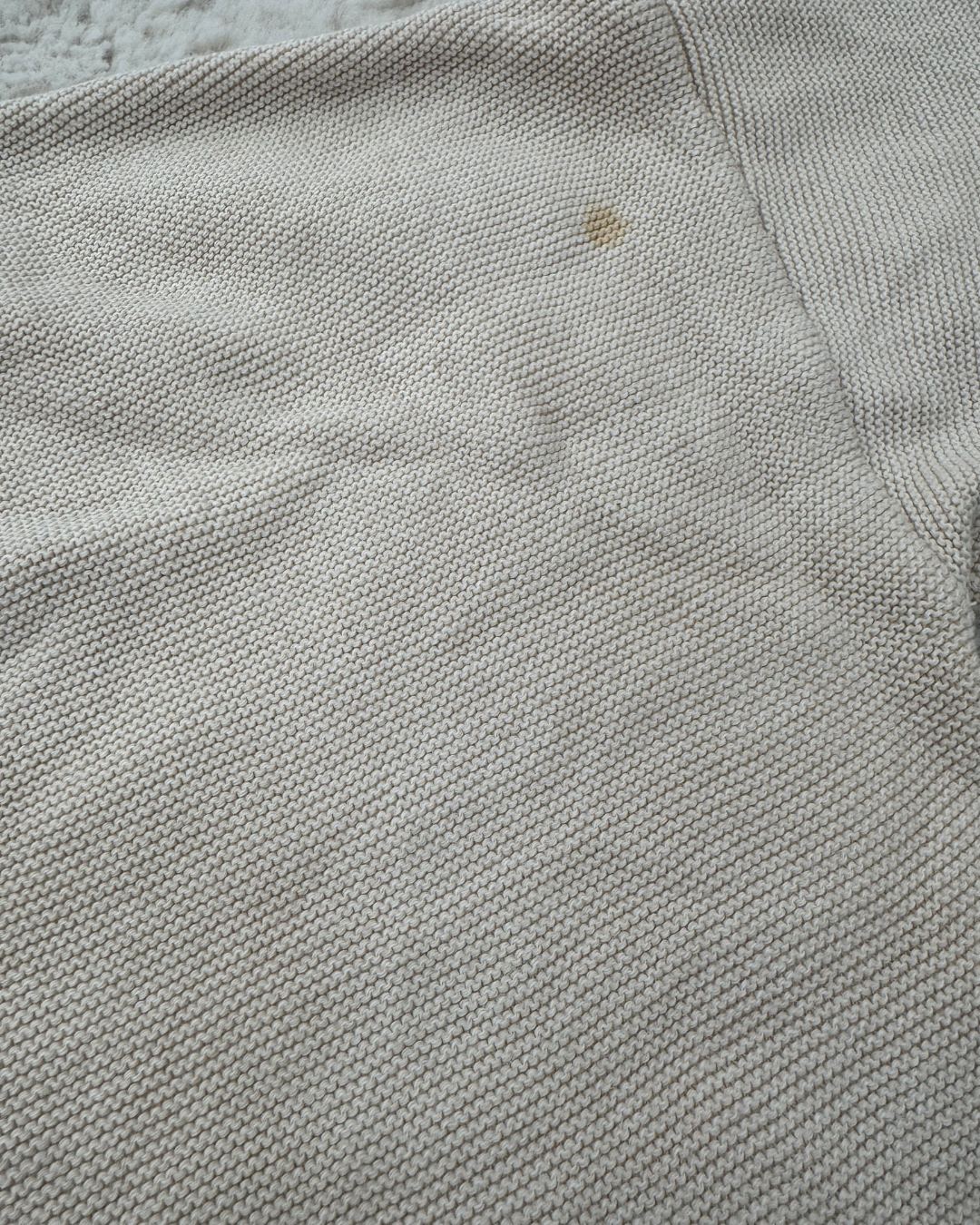 Barbour Off-White Sweater - M