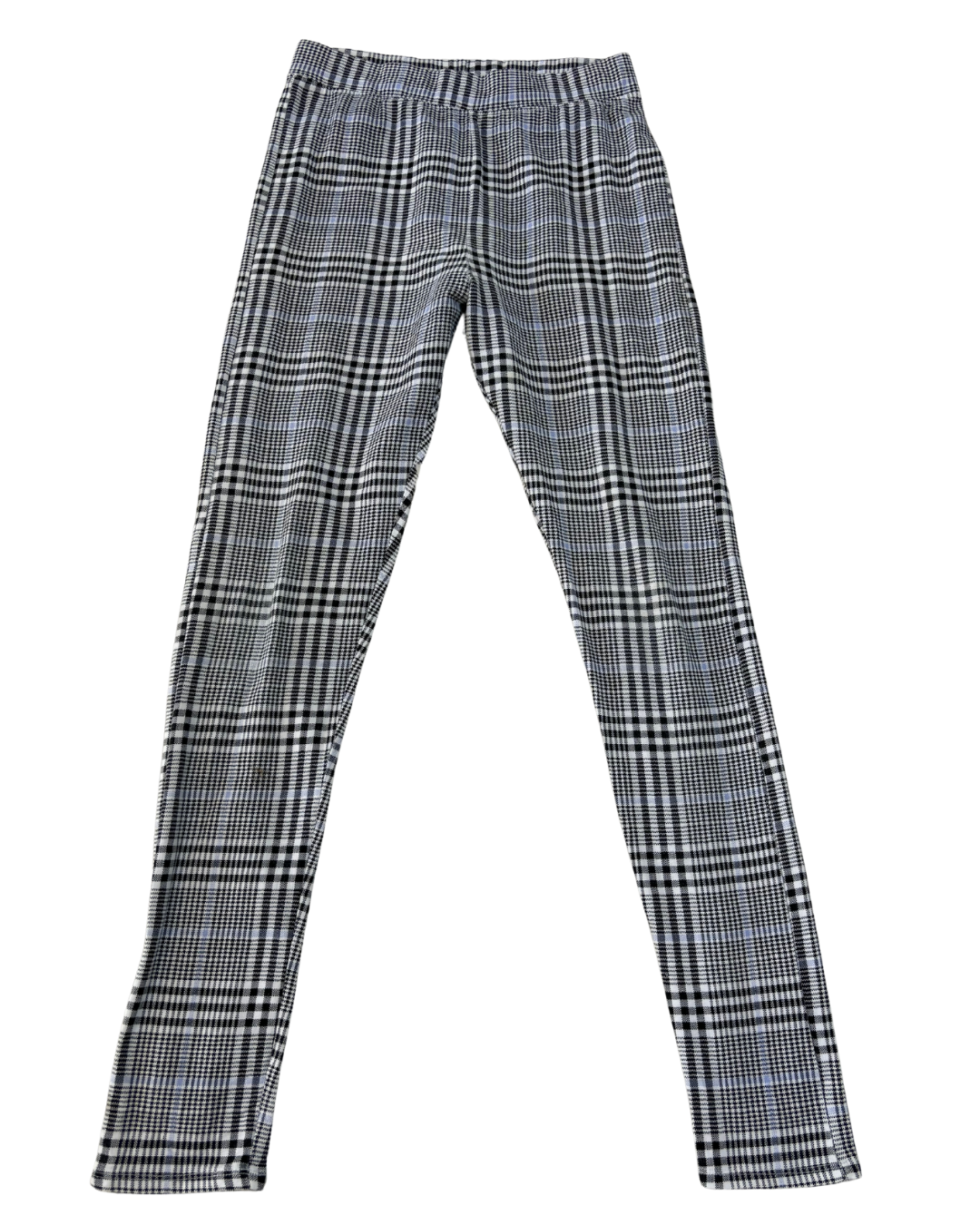 HnM Monochrome Plaid Stretch Pants - XS