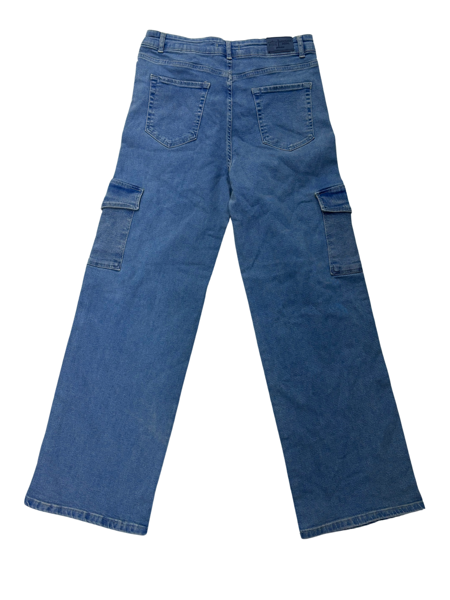 Moda Basic FK 1980 Denim Wide Leg Jeans - XL | Waist: 32