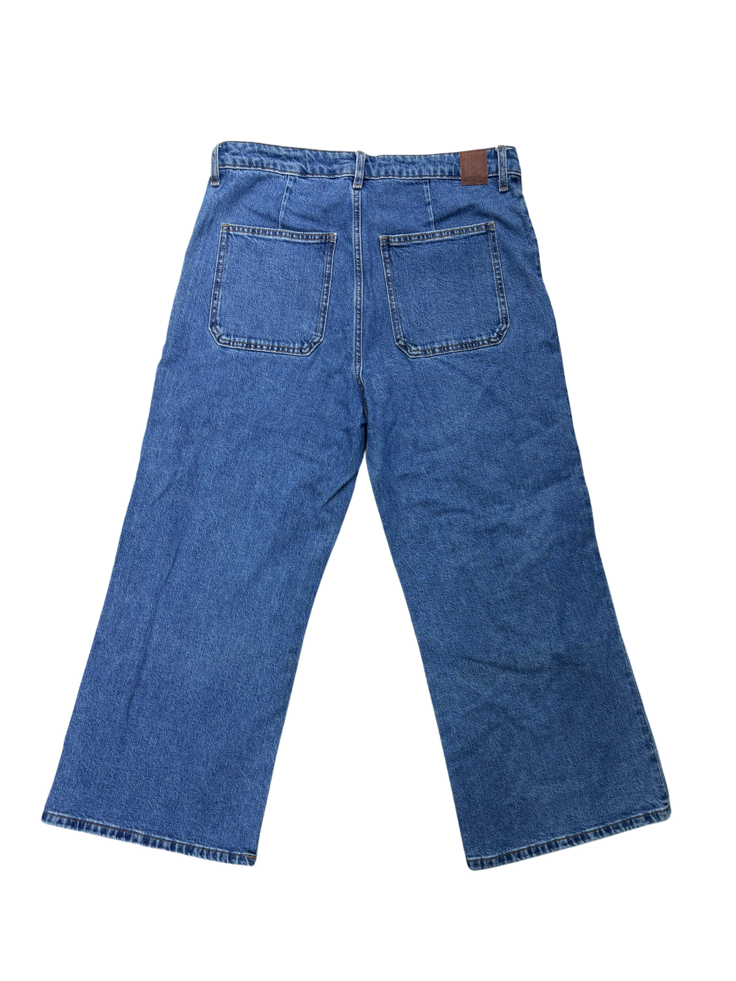 C & A Wide Leg Pocket Detail Jeans Pants - XXL | Waist: 34