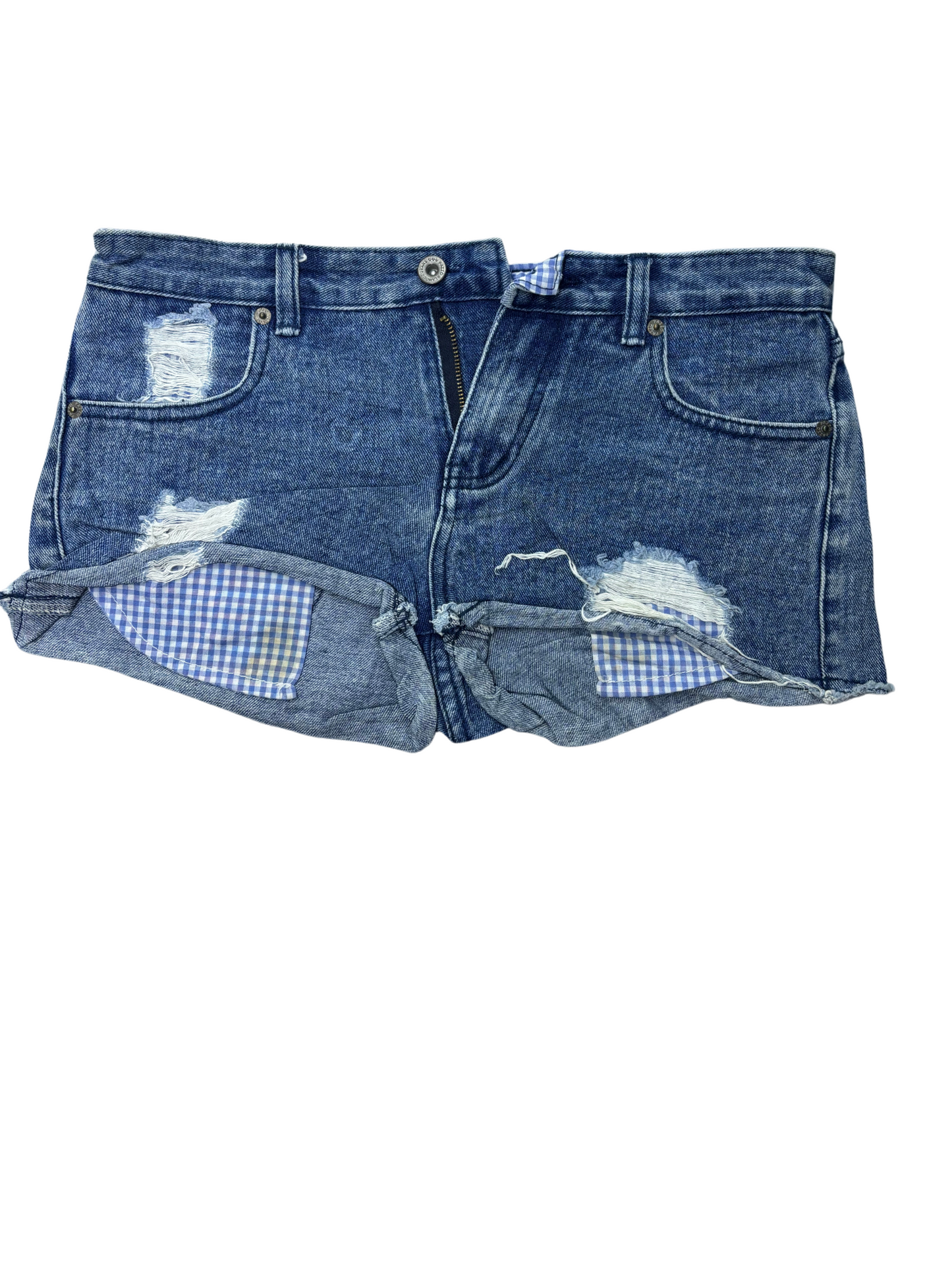 POMA Denim Women Shorts - M | Waist: 30